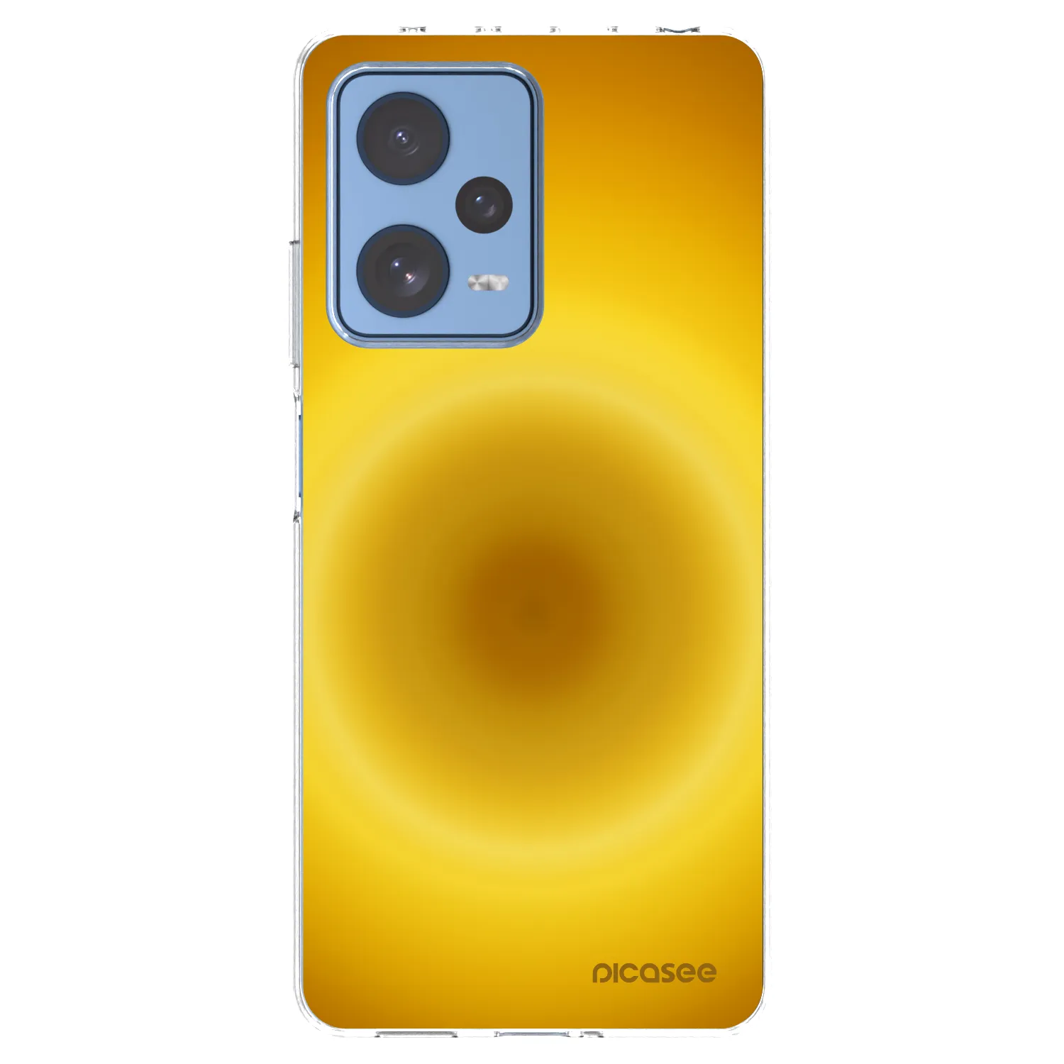 Picasee silikonski prozorni ovitek za Xiaomi Redmi Note 12 Pro 5G - Solar Pulse