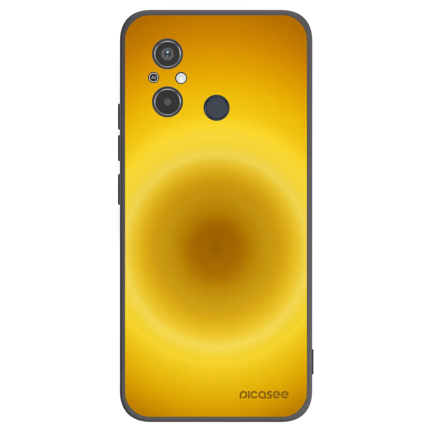 Picasee silikonski črni ovitek za Xiaomi Redmi 12C - Solar Pulse