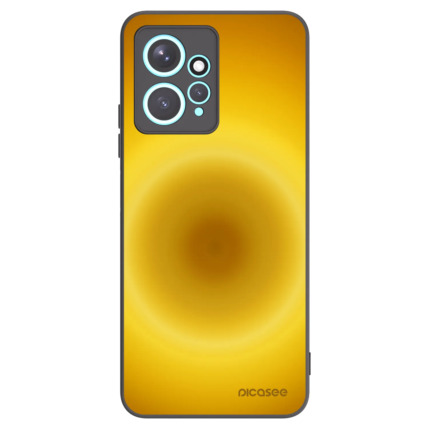 Picasee silikonski črni ovitek za Xiaomi Redmi Note 12 4G - Solar Pulse