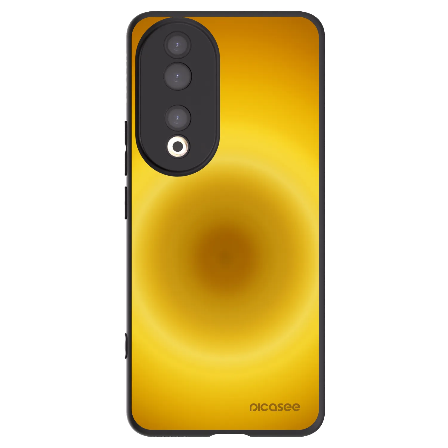 Picasee silikonski črni ovitek za Honor 90 5G - Solar Pulse