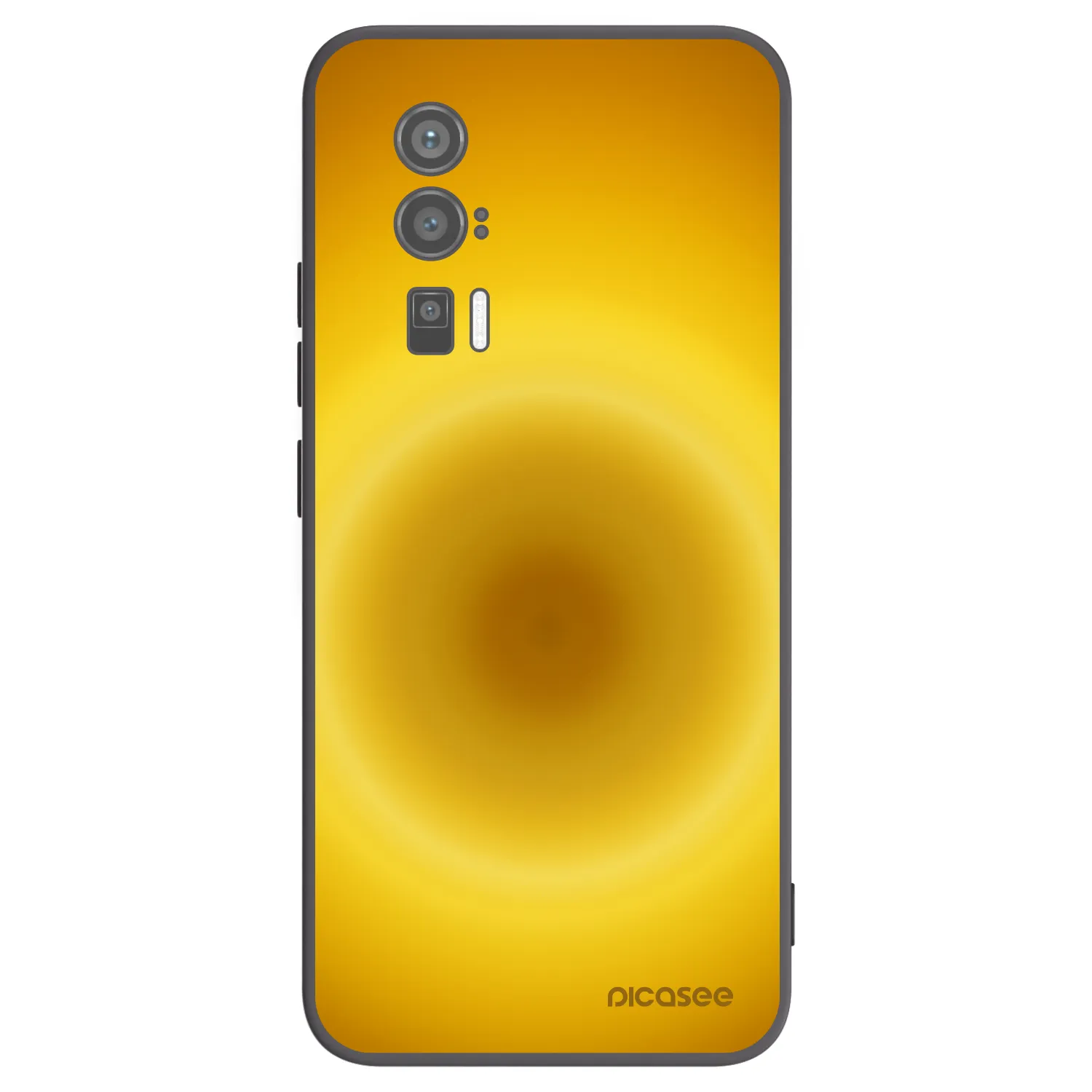 Picasee silikonski črni ovitek za Xiaomi Poco F5 Pro 5G - Solar Pulse