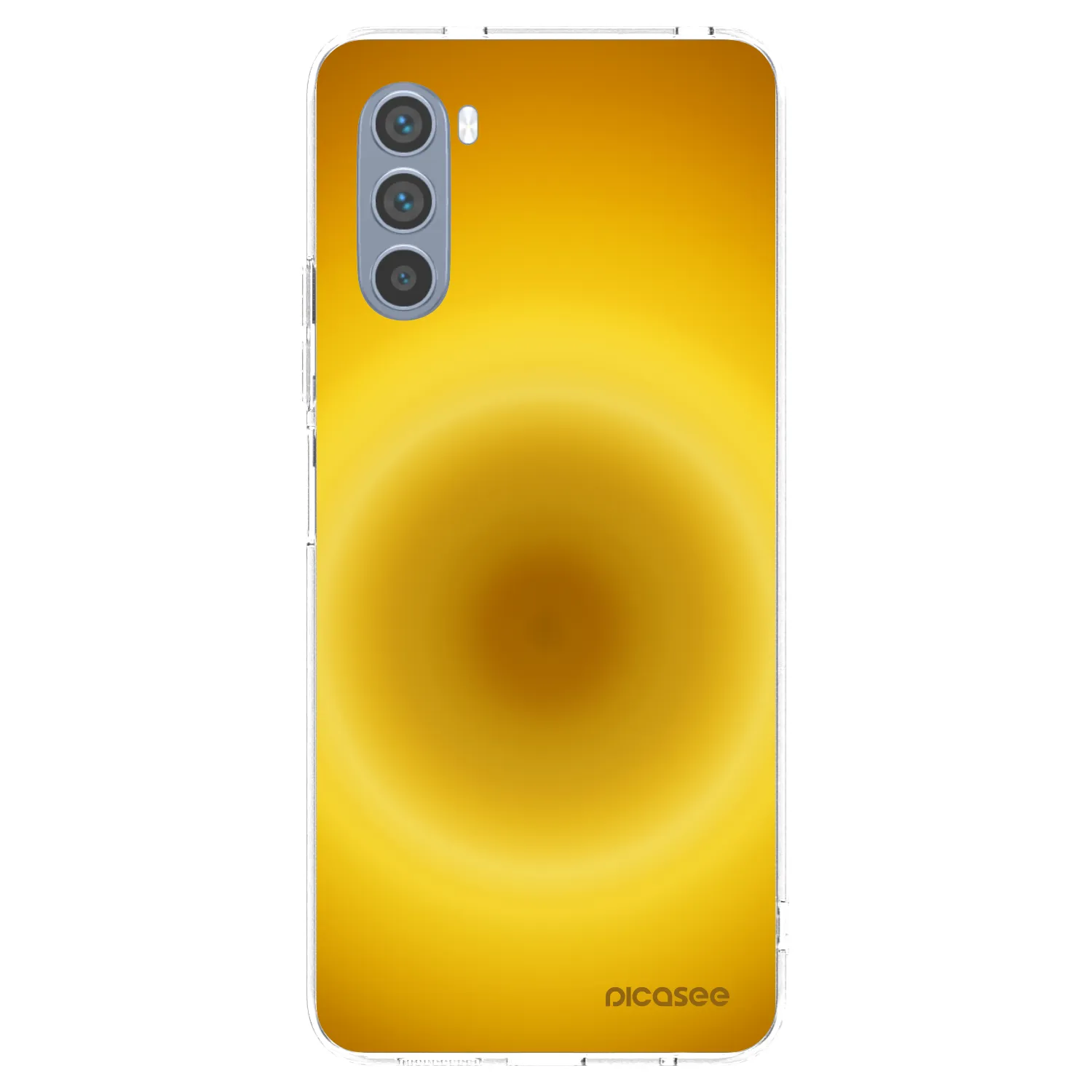 Picasee silikonski prozorni ovitek za Motorola Moto G62 - Solar Pulse