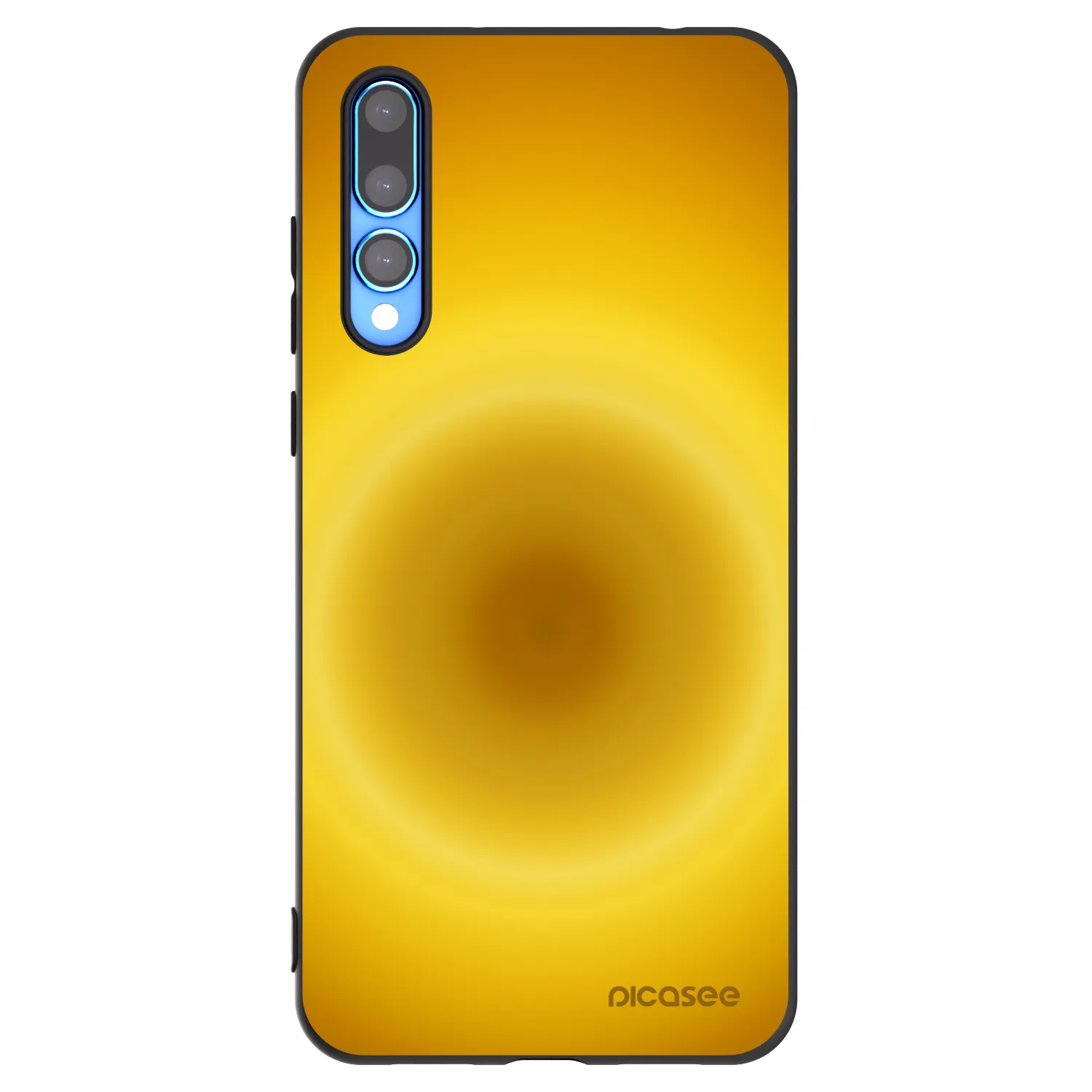 Picasee silikonski črni ovitek za Huawei P20 Pro - Solar Pulse