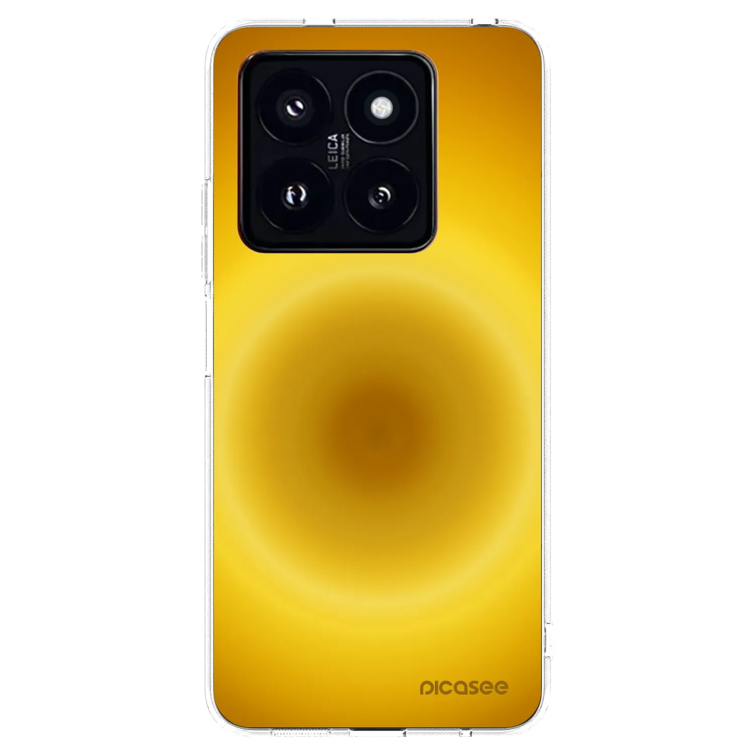 Picasee silikonski prozorni ovitek za Xiaomi 14 Pro - Solar Pulse