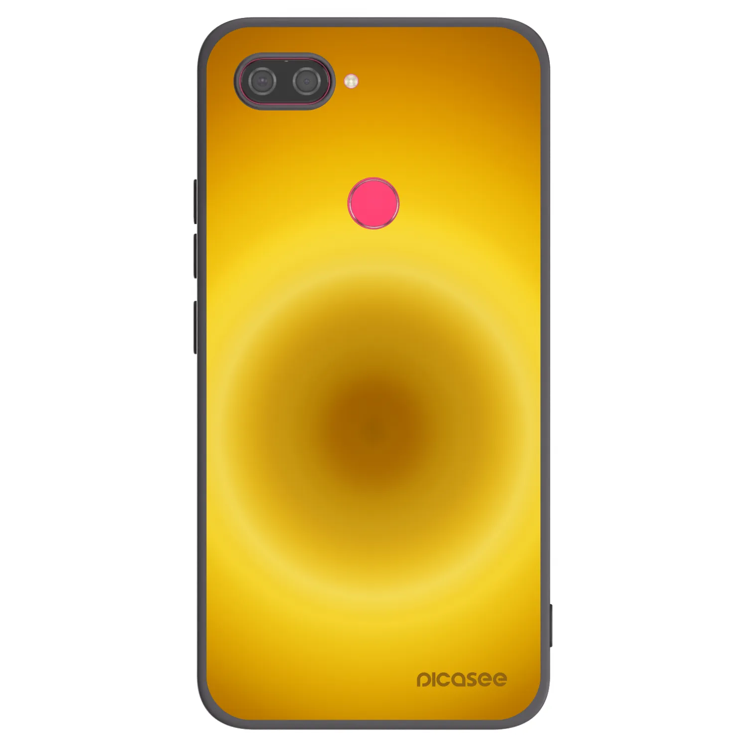 Picasee silikonski črni ovitek za Xiaomi Mi 8 Lite - Solar Pulse
