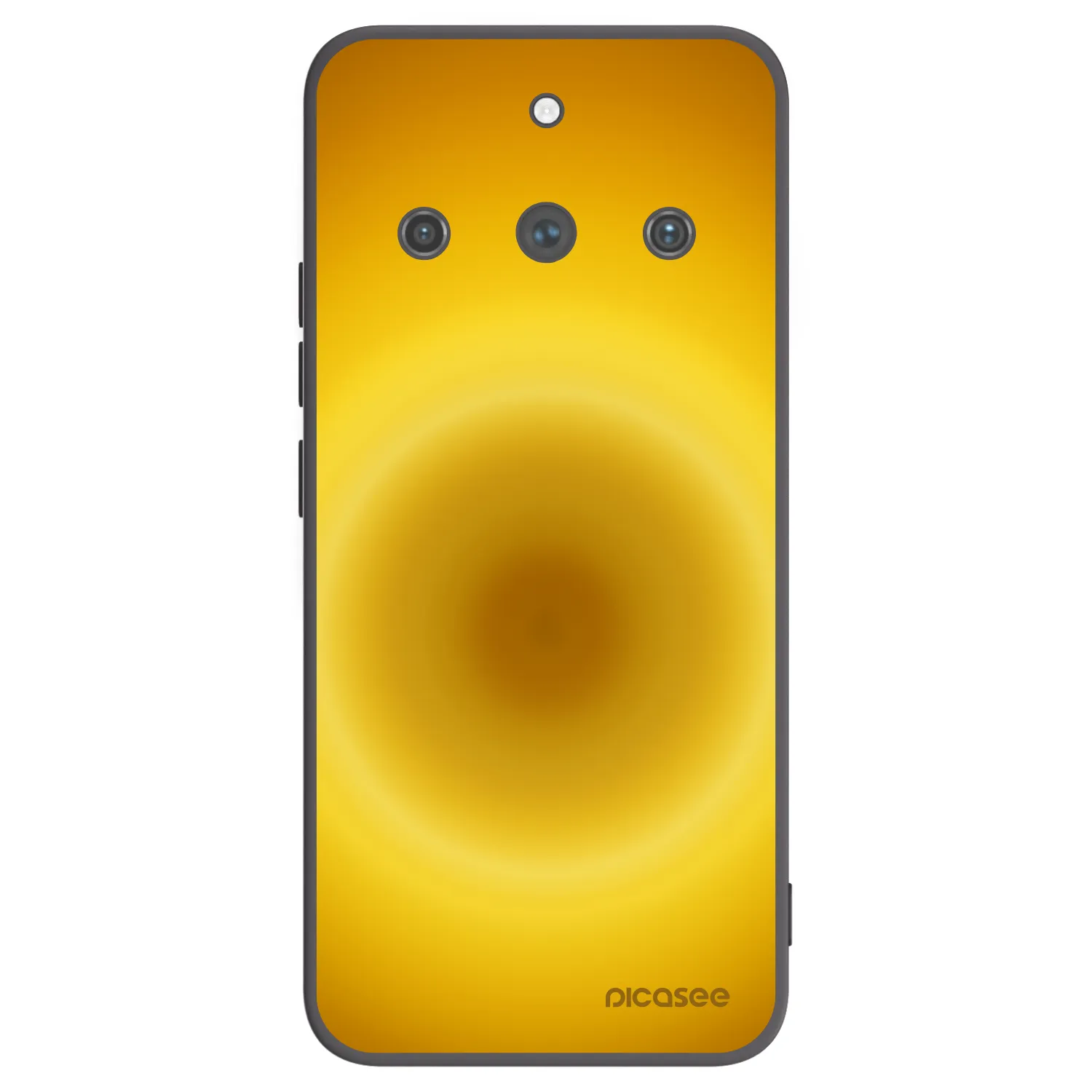 Picasee silikonski črni ovitek za Realme 11 Pro+ - Solar Pulse