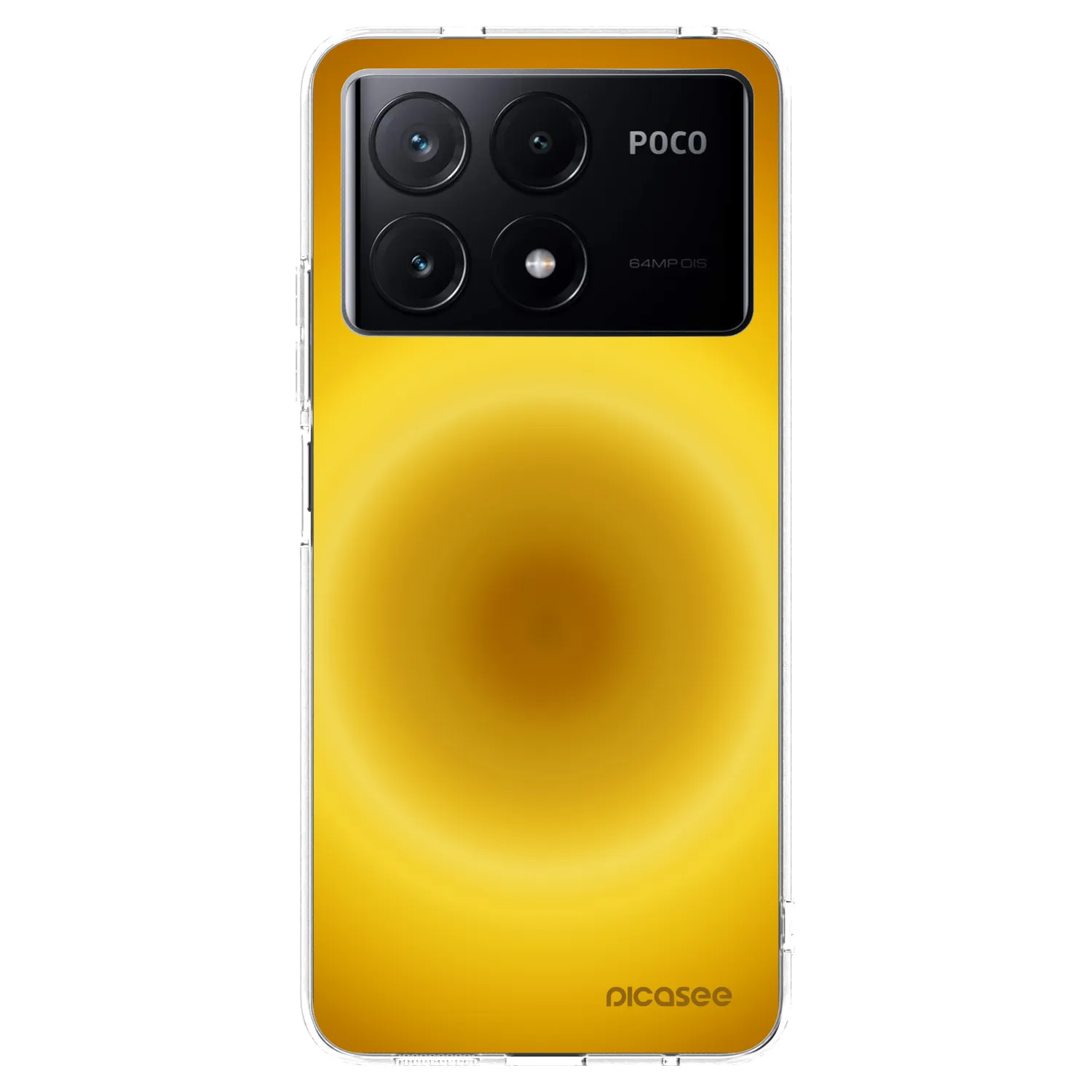 Picasee silikonski prozorni ovitek za Xiaomi Poco X6 Pro - Solar Pulse