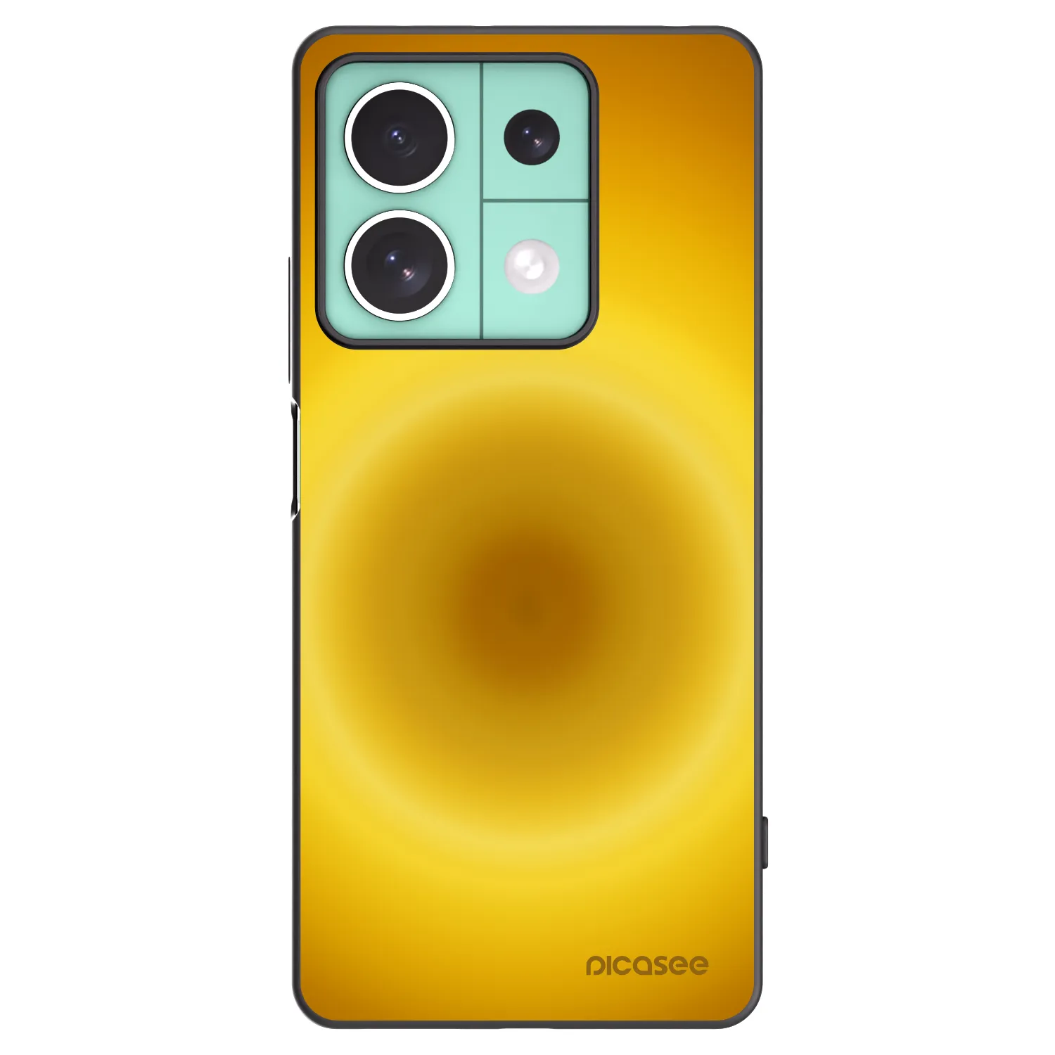 Picasee silikonski črni ovitek za Xiaomi Redmi Note 13 5G - Solar Pulse
