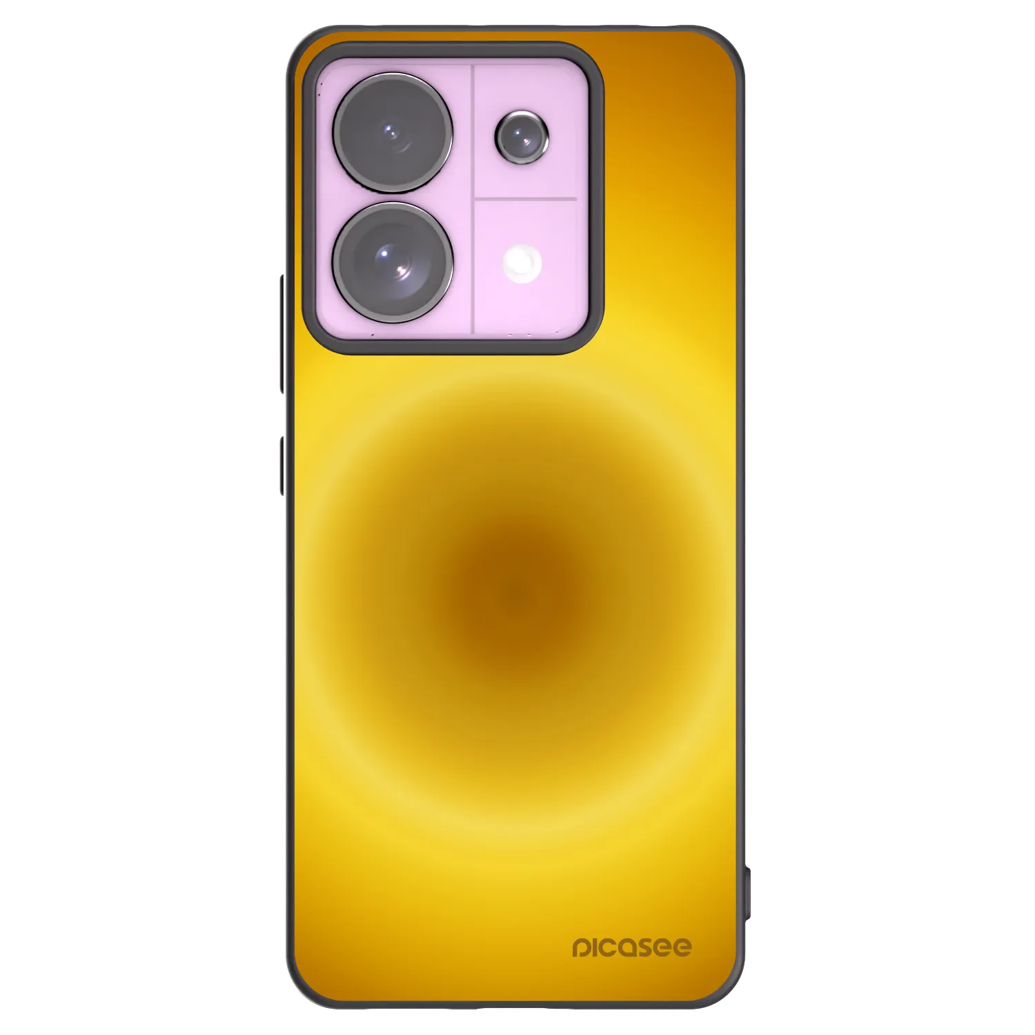 Picasee silikonski črni ovitek za Xiaomi Redmi Note 13 Pro 5G - Solar Pulse