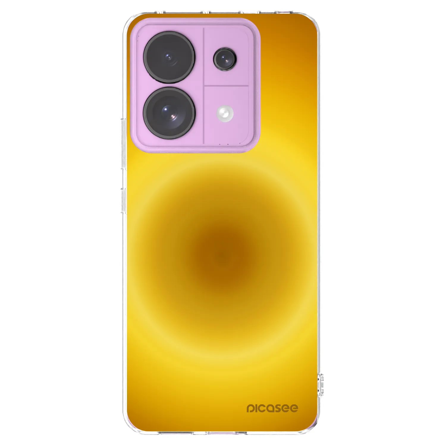 Picasee silikonski prozorni ovitek za Xiaomi Redmi Note 13 Pro 5G - Solar Pulse
