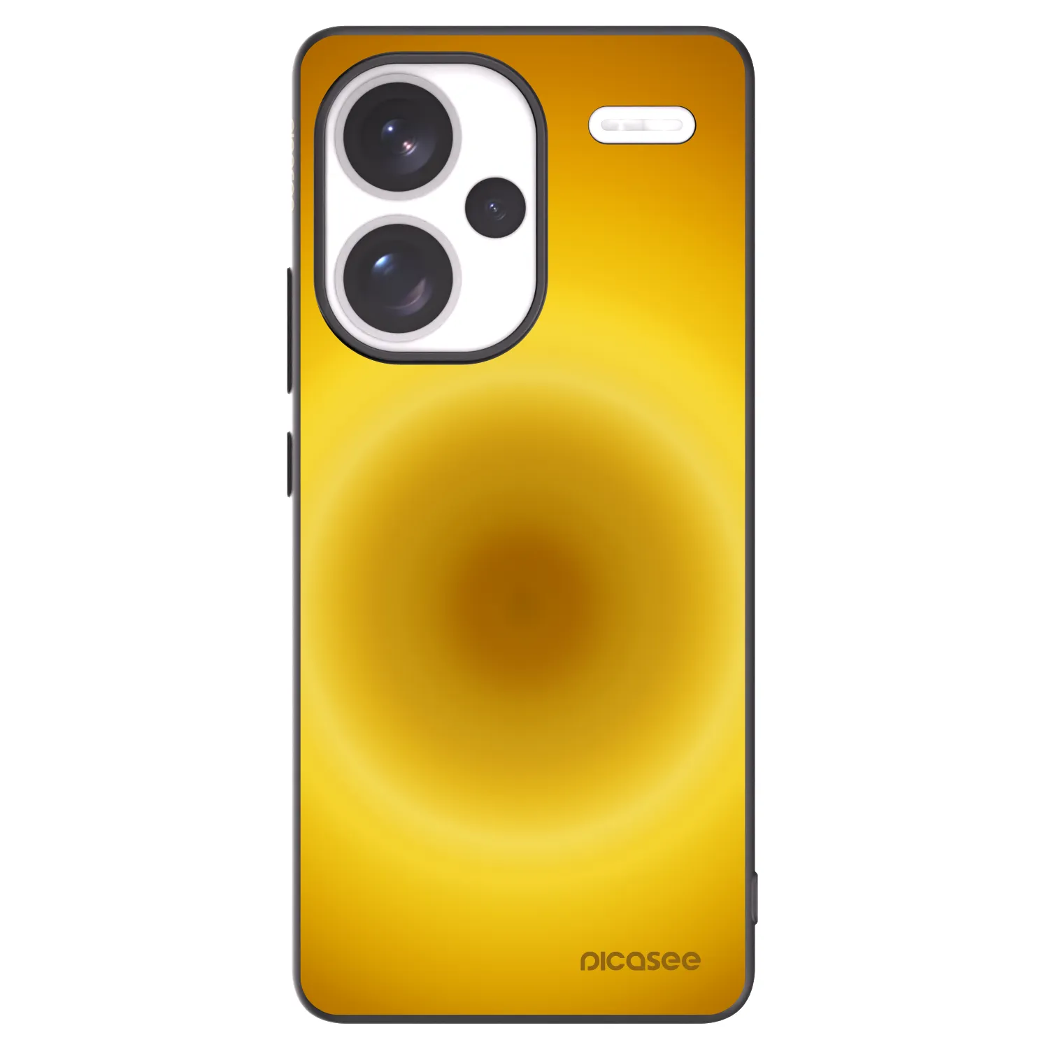 Picasee silikonski črni ovitek za Xiaomi Redmi Note 13 Pro+ 5G - Solar Pulse