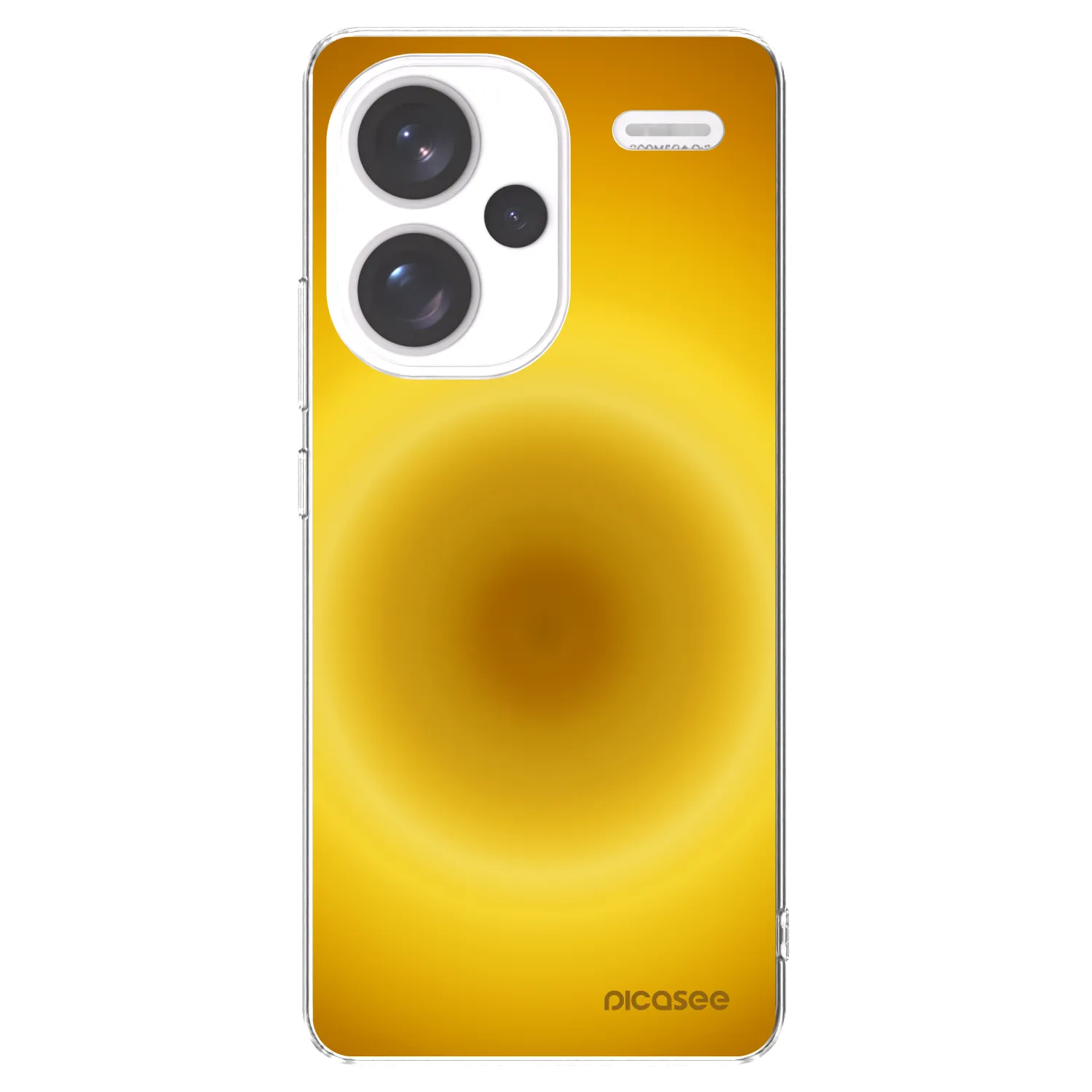 Picasee silikonski prozorni ovitek za Xiaomi Redmi Note 13 Pro+ 5G - Solar Pulse