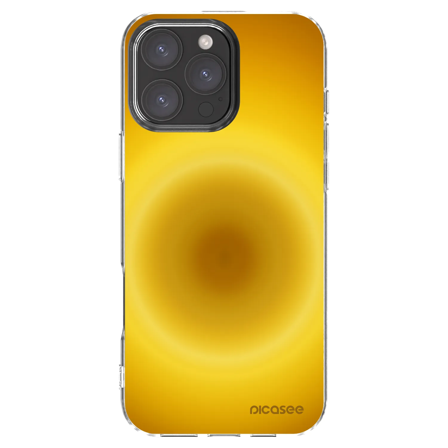 Picasee silikonski prozorni ovitek za Apple iPhone 16 Pro Max - Solar Pulse