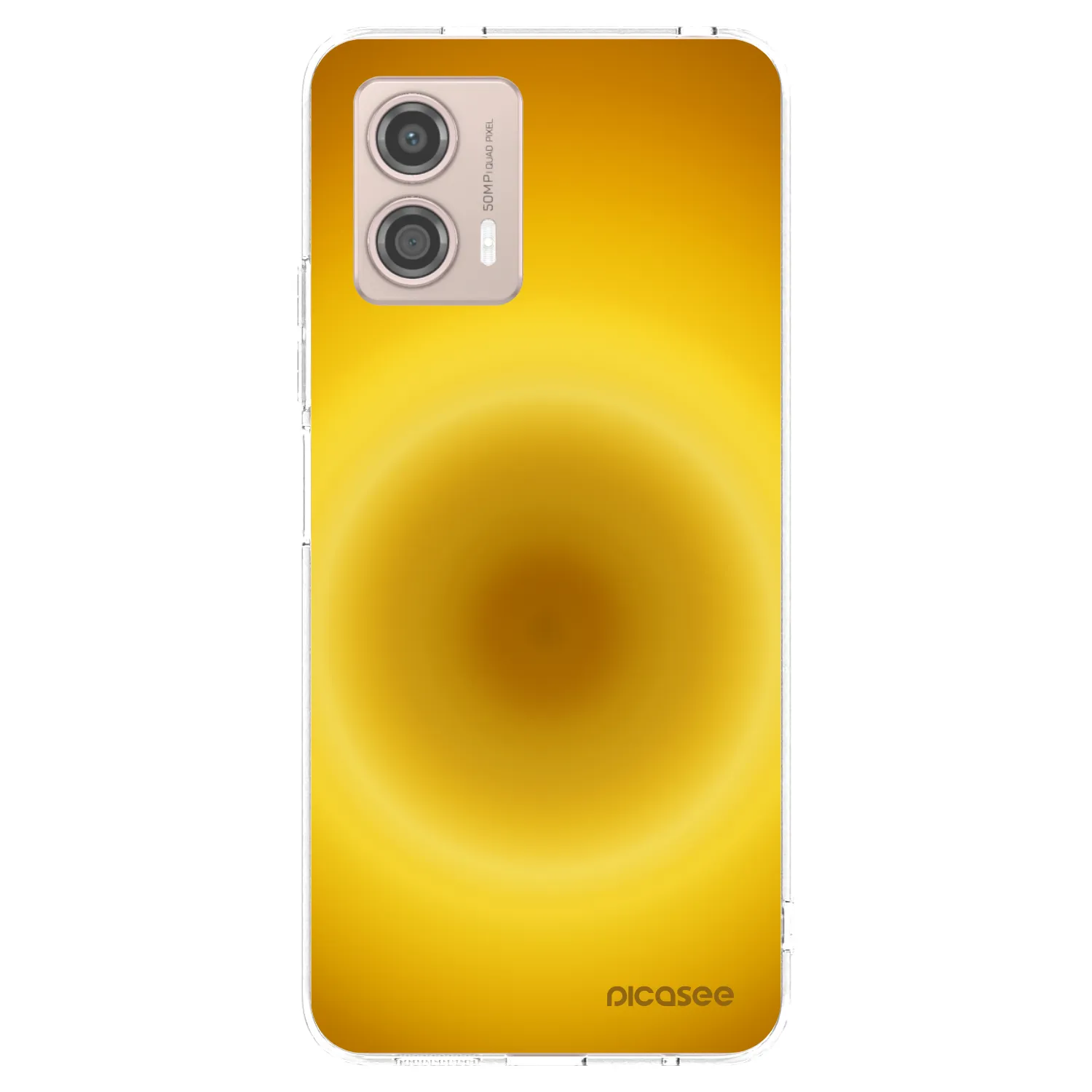 Picasee silikonski prozorni ovitek za Motorola Moto G53 5G - Solar Pulse
