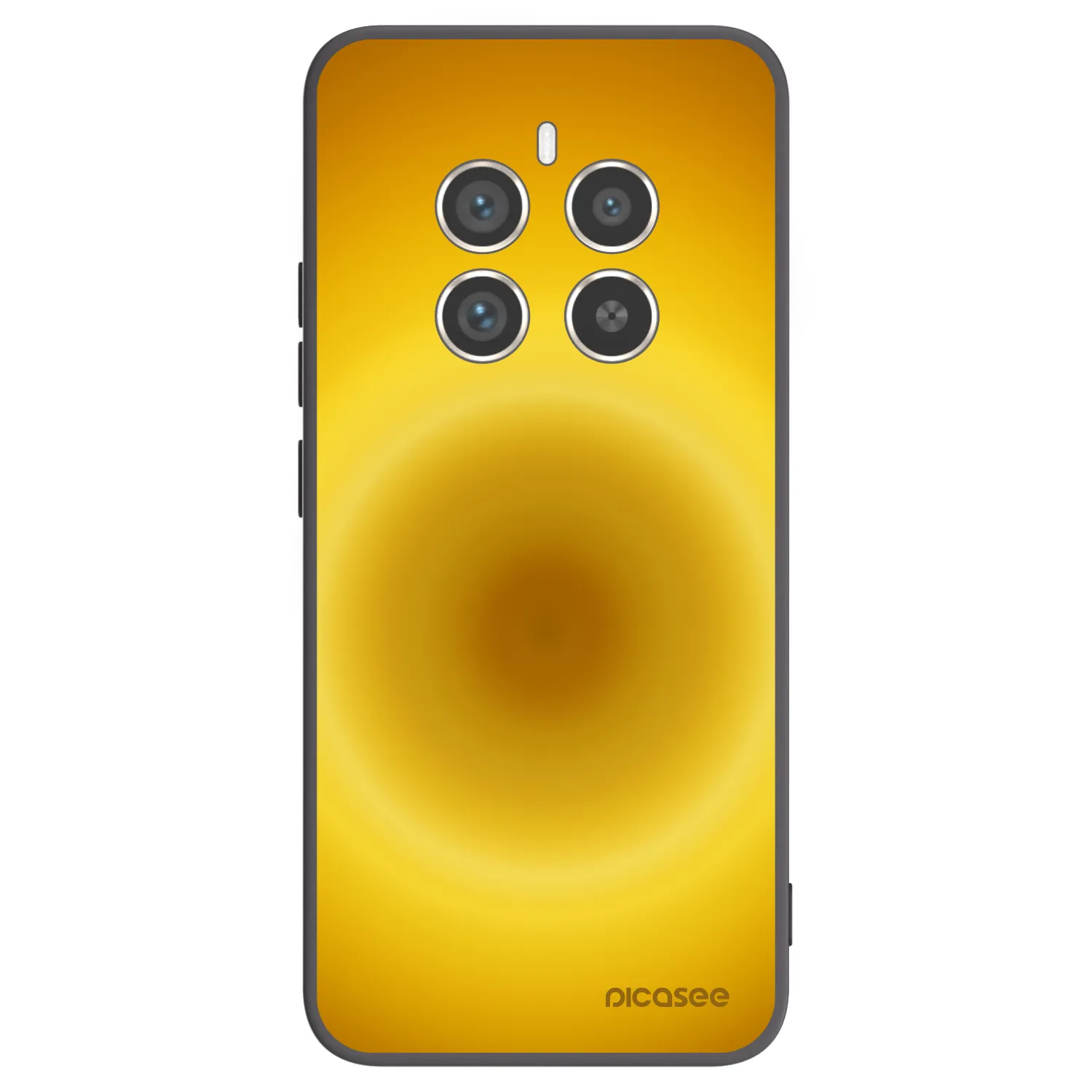 Picasee silikonski črni ovitek za Realme 12 Pro 5G - Solar Pulse