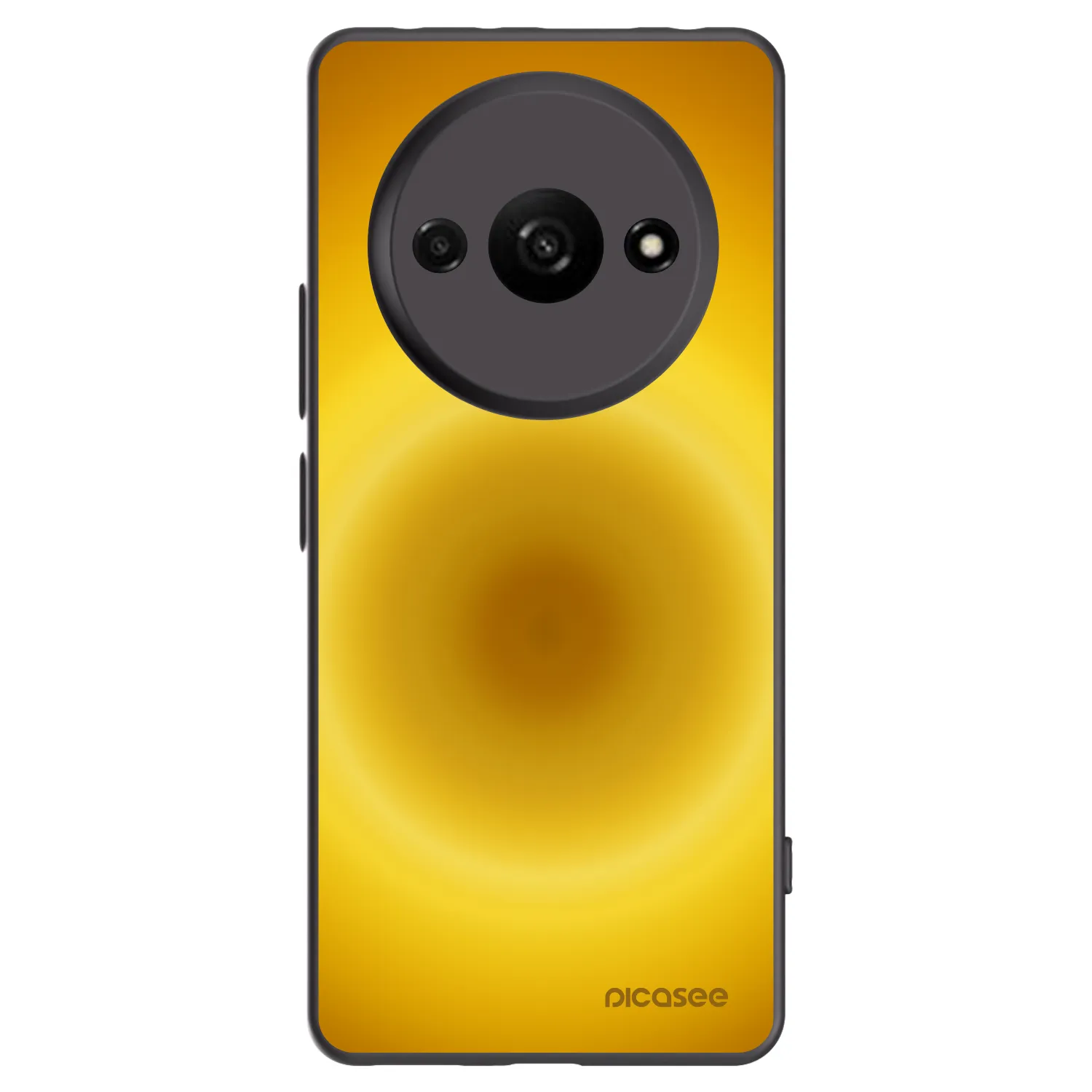 Picasee silikonski črni ovitek za Xiaomi Redmi A3 - Solar Pulse