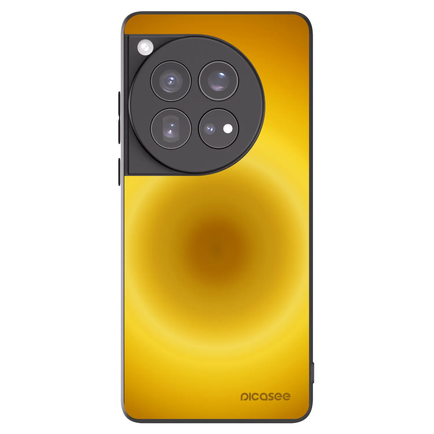 Picasee silikonski črni ovitek za OnePlus 12 5G - Solar Pulse