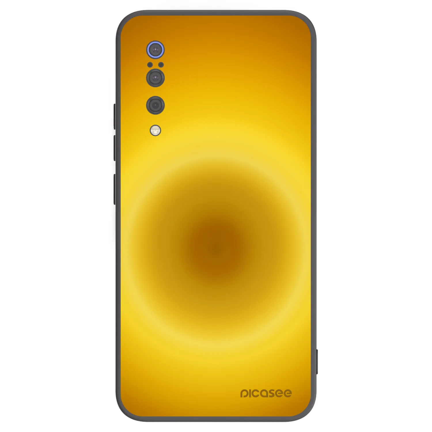 Picasee silikonski črni ovitek za Xiaomi Mi 9 - Solar Pulse