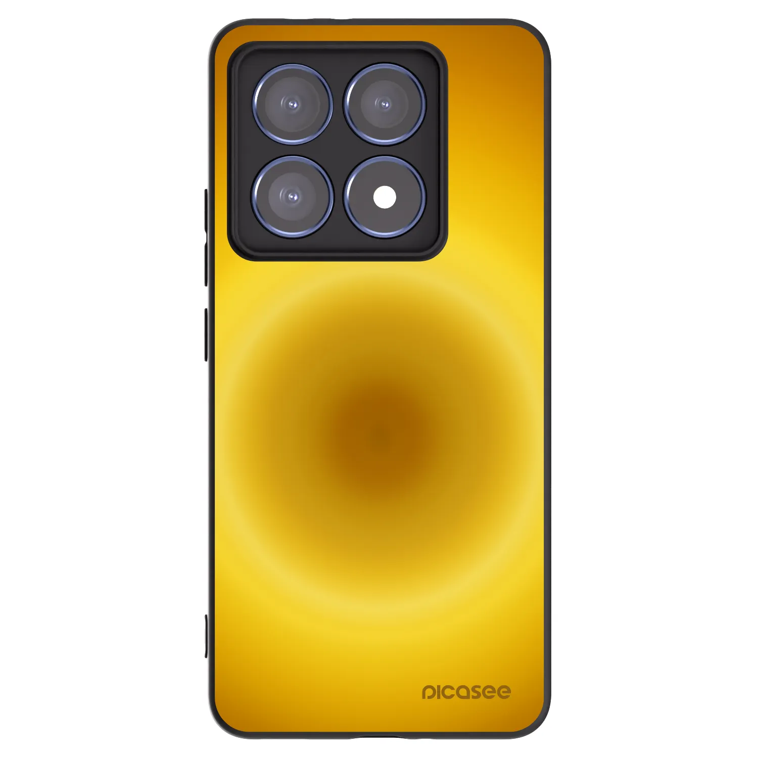 Picasee silikonski črni ovitek za Xiaomi 14T Pro - Solar Pulse