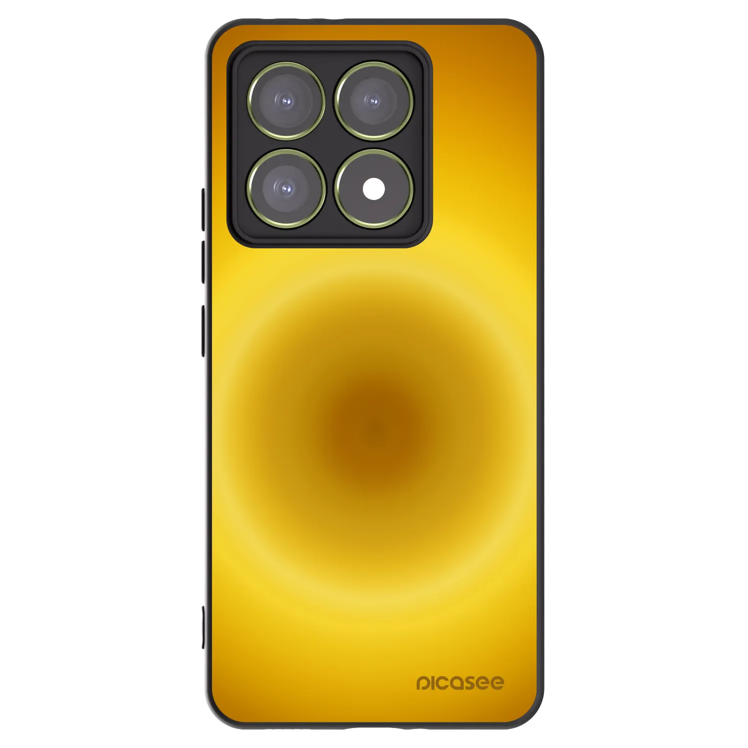 Picasee silikonski črni ovitek za Xiaomi 14T - Solar Pulse