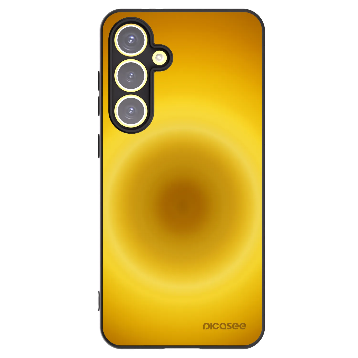 Picasee silikonski črni ovitek za Samsung Galaxy S24 FE S721B - Solar Pulse