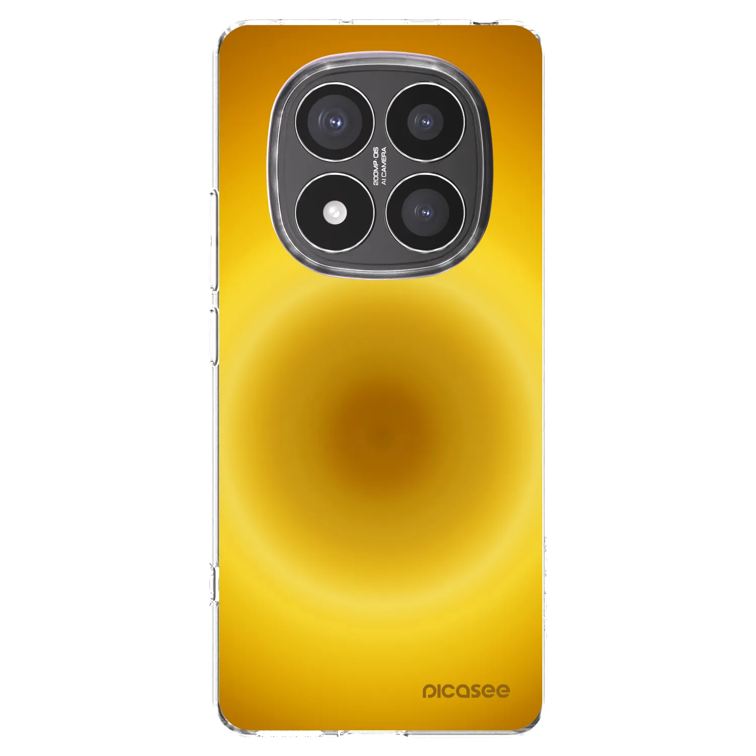 Picasee silikonski prozorni ovitek za Xiaomi Redmi Note 14 Pro+ 5G - Solar Pulse
