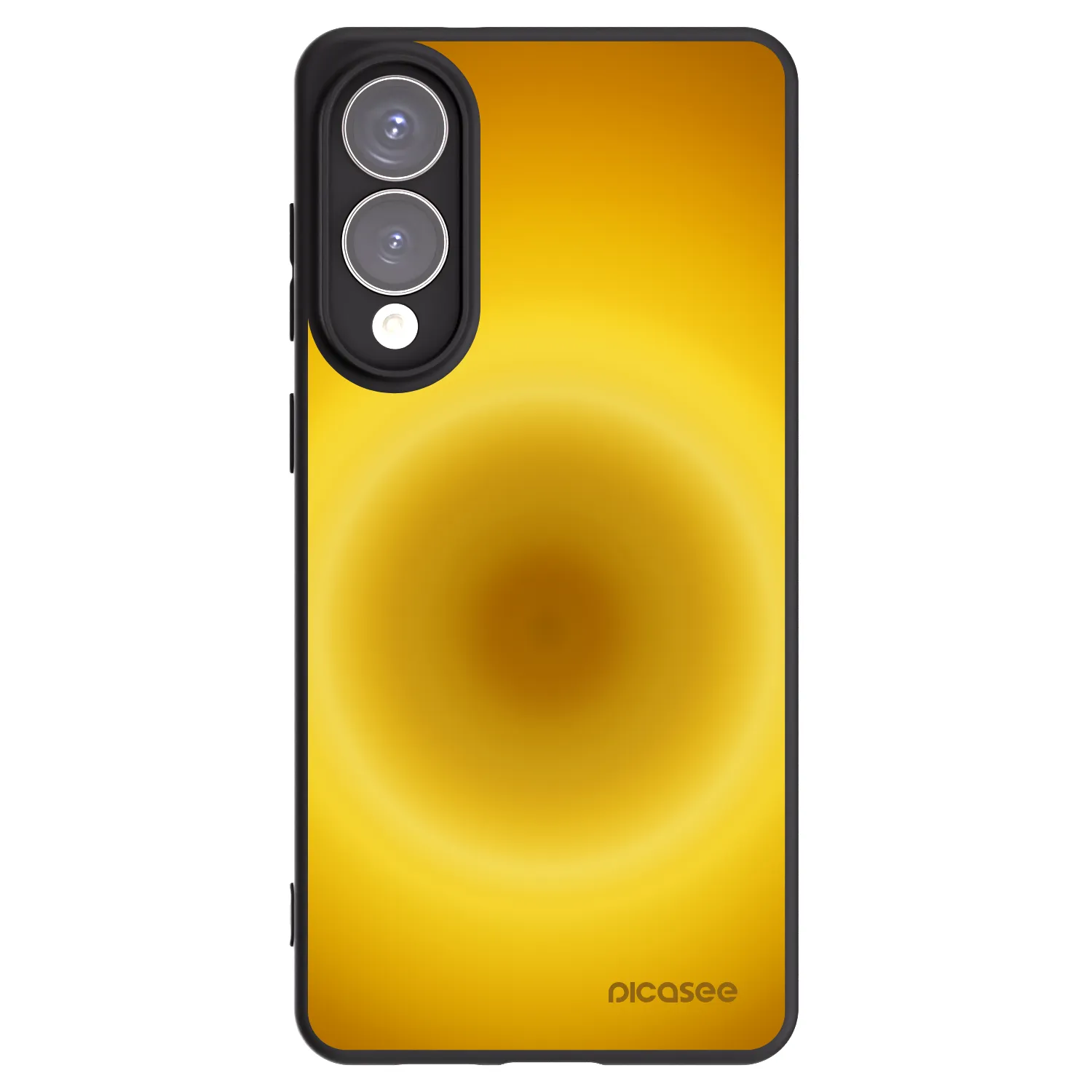 Picasee silikonski črni ovitek za Samsung Galaxy S25 Edge 5G - Solar Pulse