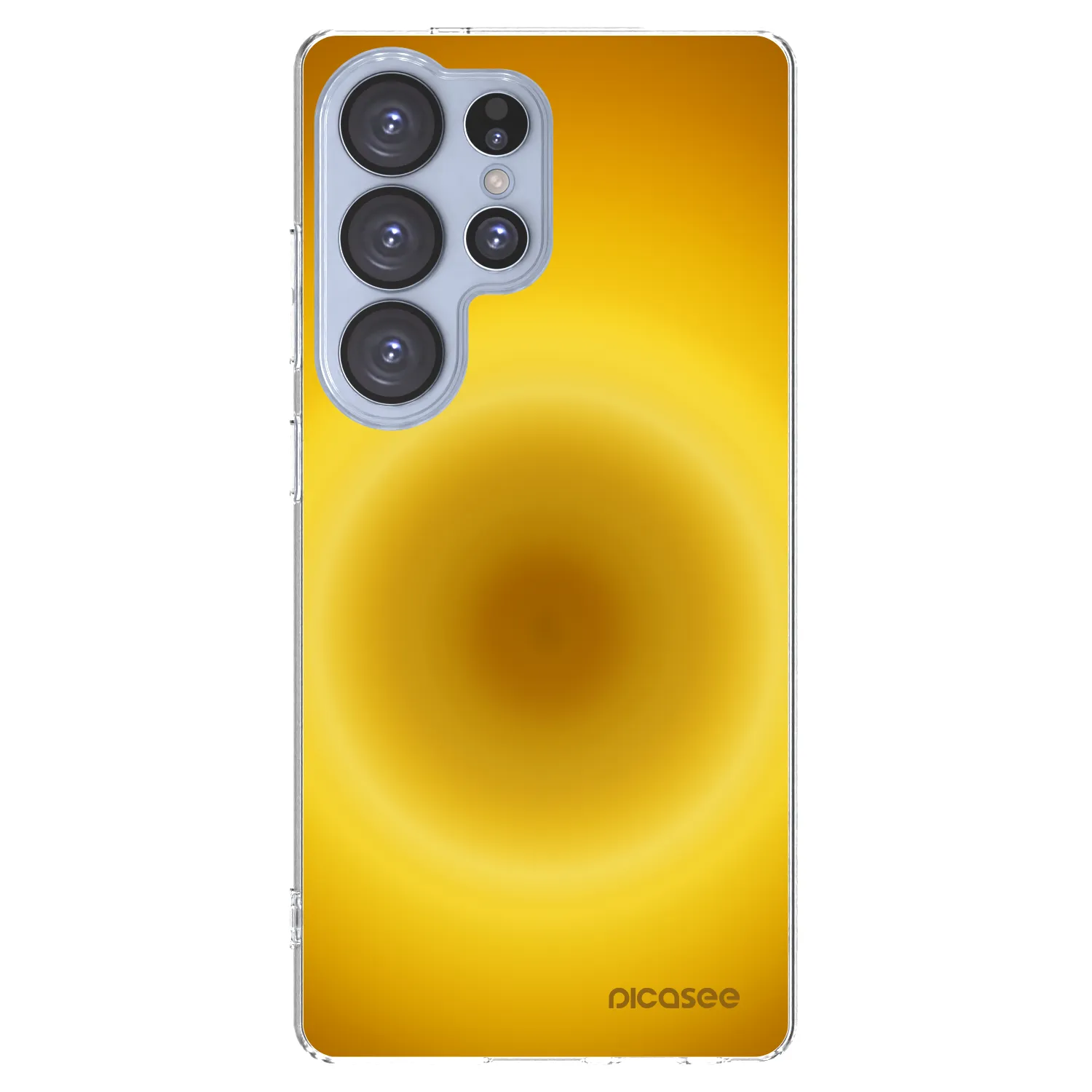 Picasee silikonski prozorni ovitek za Samsung Galaxy S25 Ultra 5G - Solar Pulse