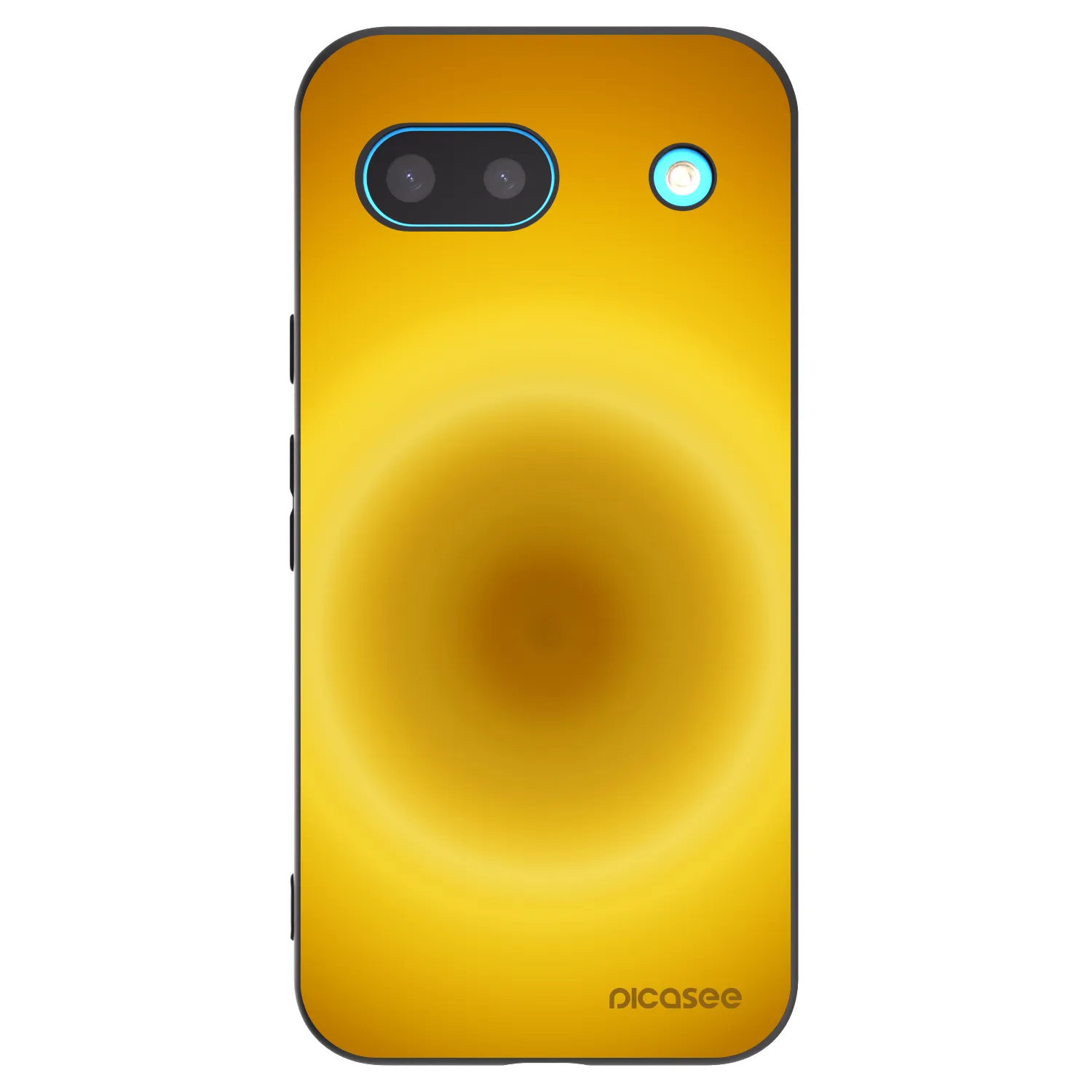 Picasee silikonski črni ovitek za Google Pixel 8 - Solar Pulse