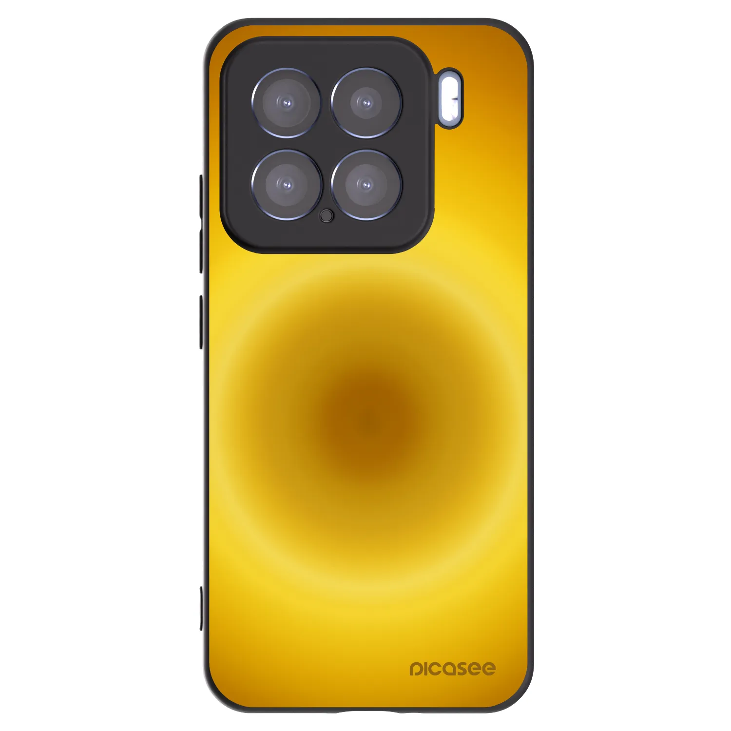Picasee silikonski črni ovitek za Xiaomi 15 - Solar Pulse