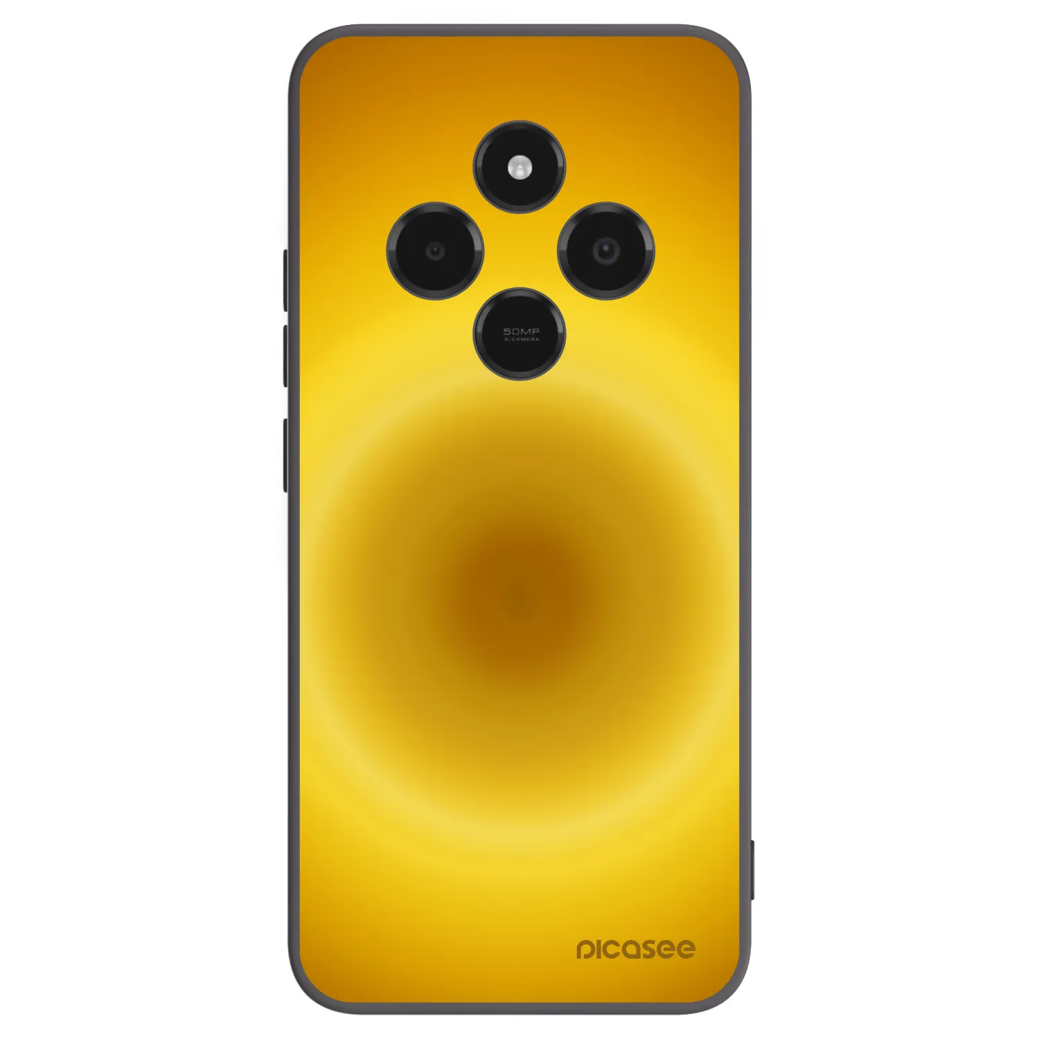 Picasee silikonski črni ovitek za Xiaomi Poco C75 - Solar Pulse