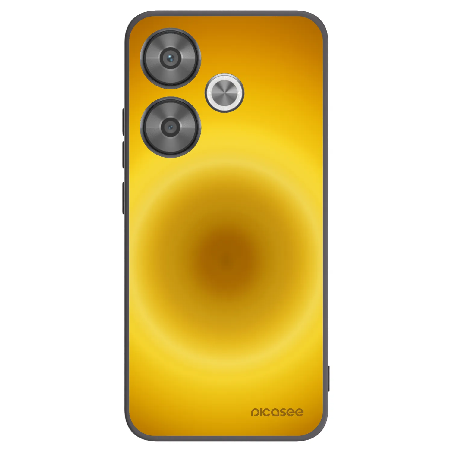 Picasee silikonski črni ovitek za Xiaomi Poco F6 - Solar Pulse