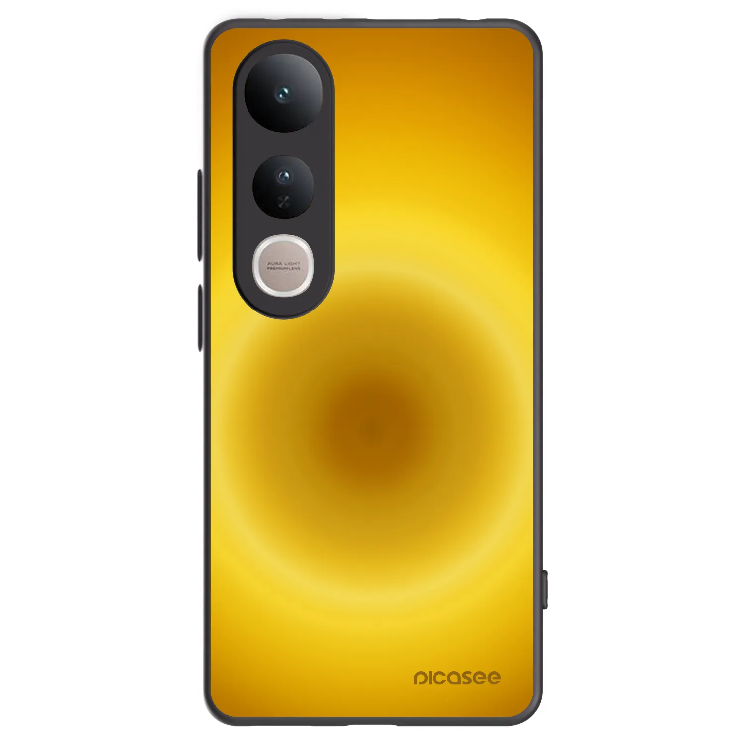 Picasee silikonski črni ovitek za Vivo V50 Lite 5G - Solar Pulse