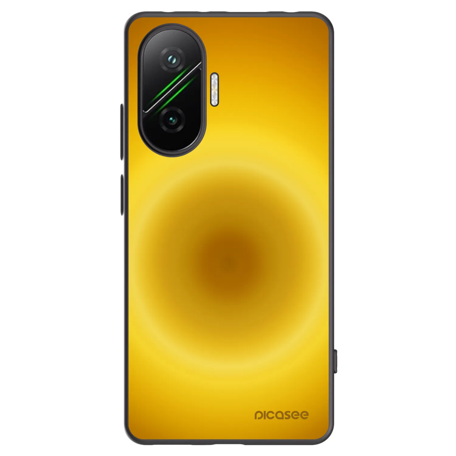 Picasee silikonski črni ovitek za Xiaomi Poco F7 Pro 5G - Solar Pulse