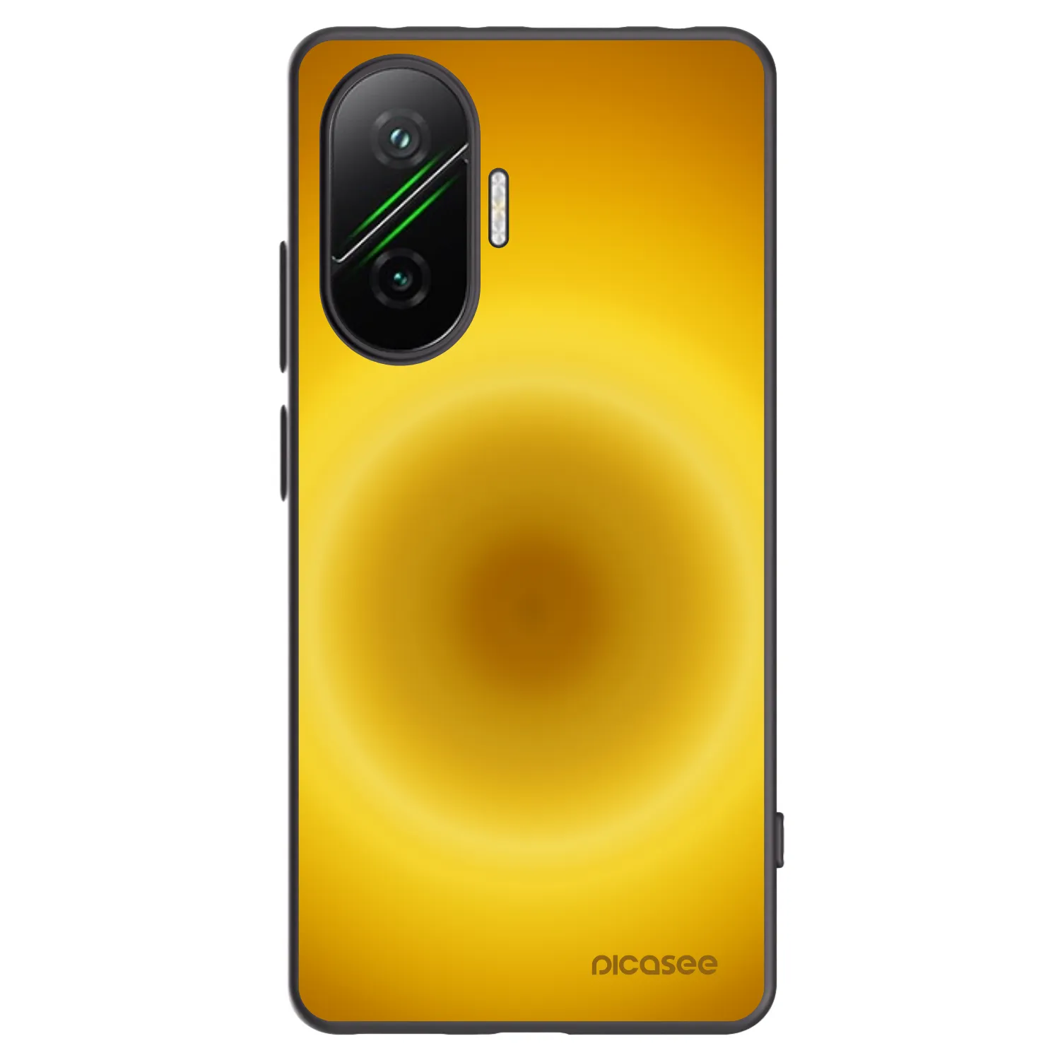Picasee silikonski črni ovitek za Xiaomi Poco F7 5G - Solar Pulse