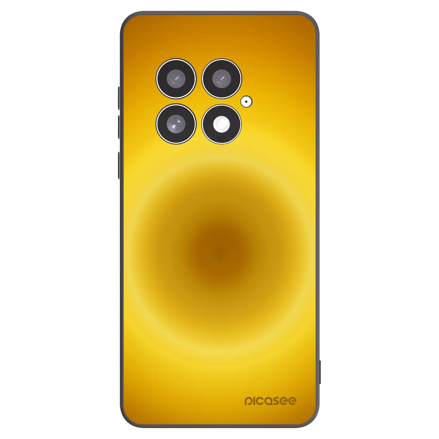 Picasee silikonski črni ovitek za OnePlus 13 5G - Solar Pulse
