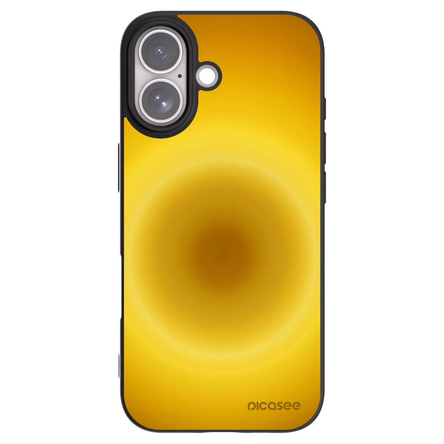 Picasee silikonski črni ovitek za Apple iPhone 17 - Solar Pulse