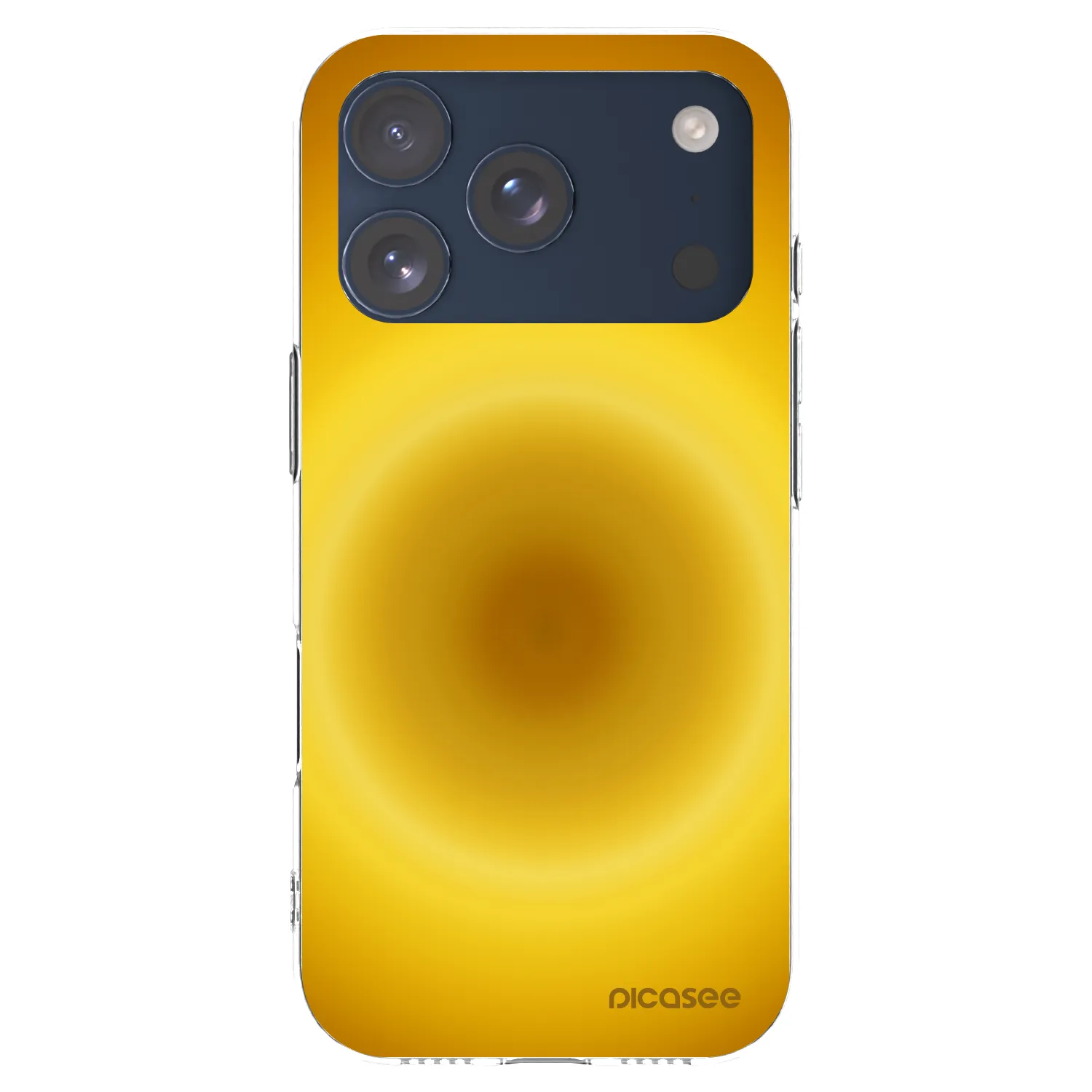 Picasee silikonski prozorni ovitek za Apple iPhone 17 Pro - Solar Pulse