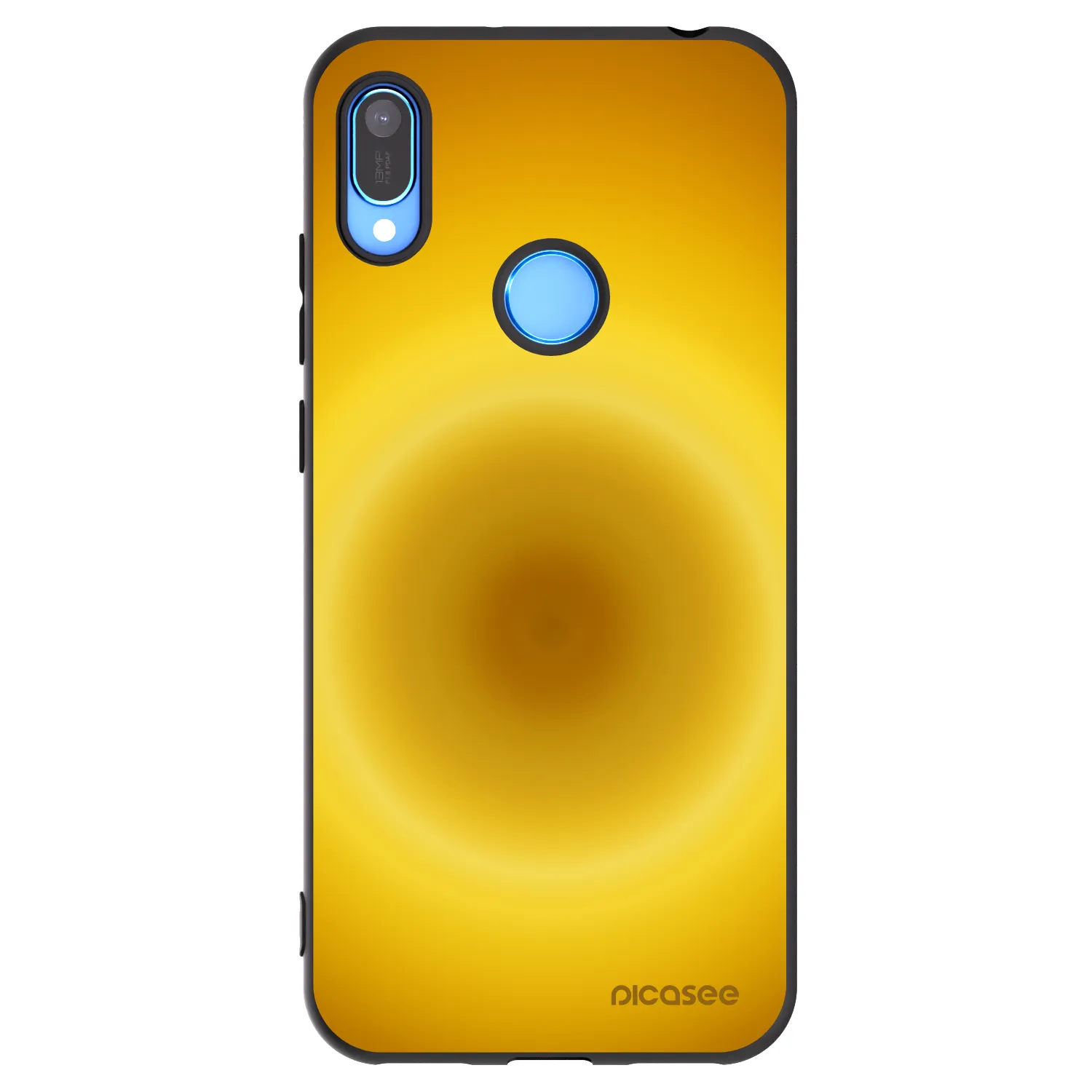 Picasee silikonski črni ovitek za Huawei Y6 2019 - Solar Pulse