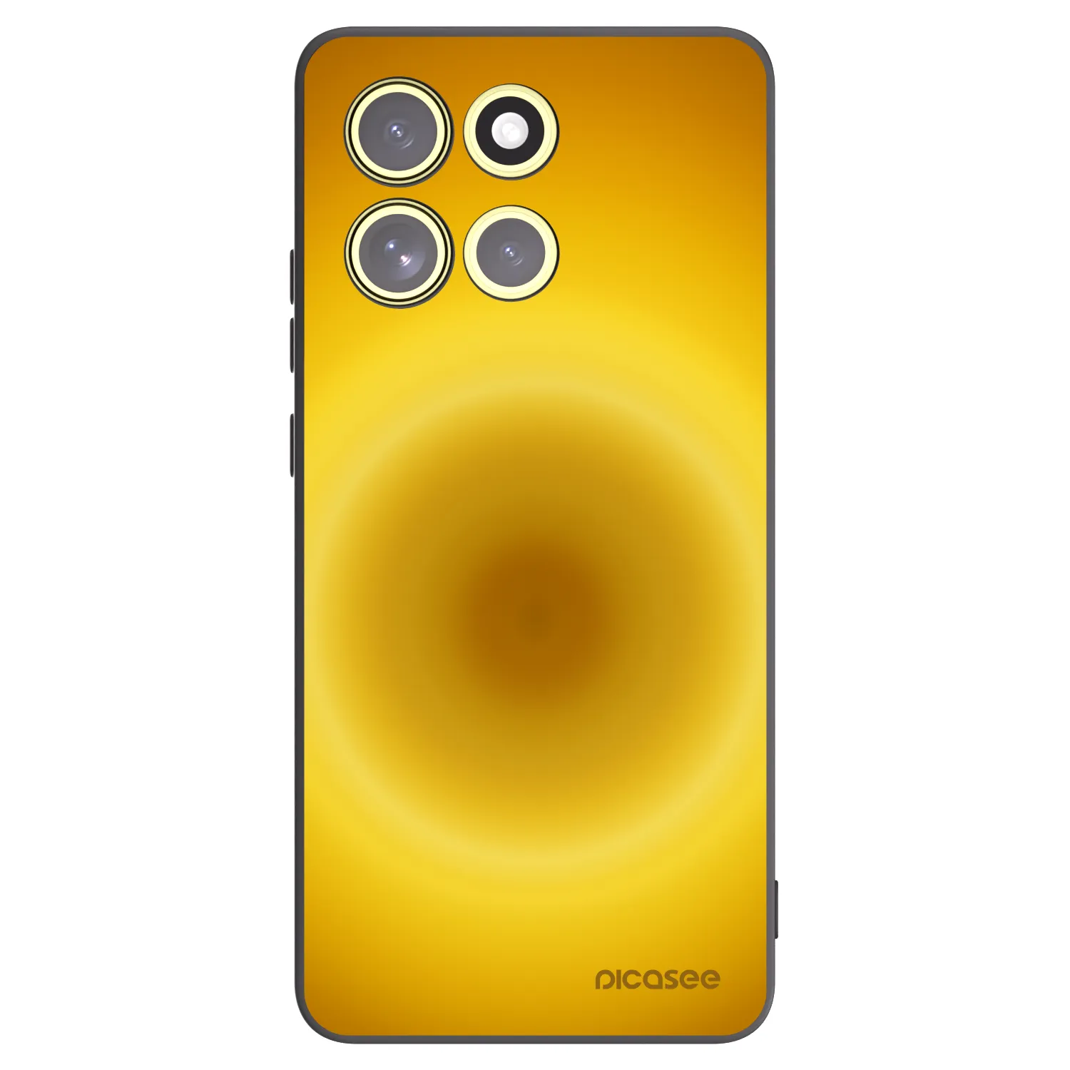 Picasee silikonski črni ovitek za Motorola Moto G86 Power 5G - Solar Pulse