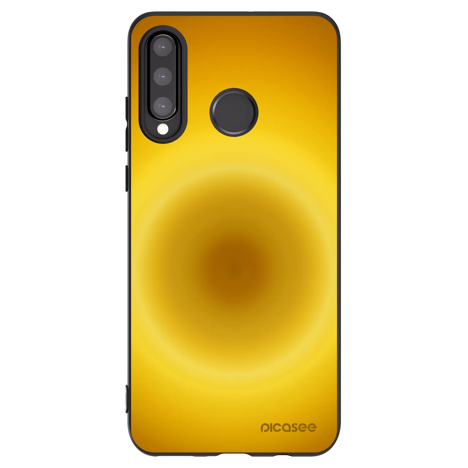 Picasee silikonski črni ovitek za Huawei P30 Lite - Solar Pulse