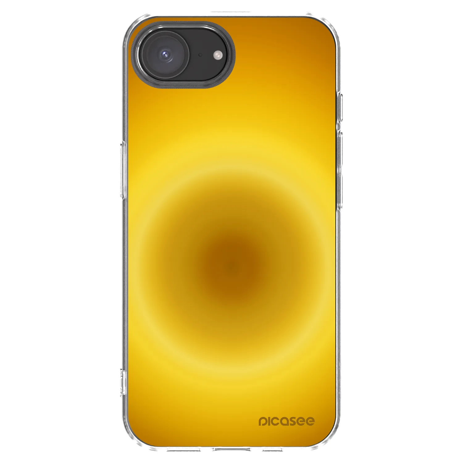 Picasee silikonski prozorni ovitek za Apple iPhone 17e - Solar Pulse