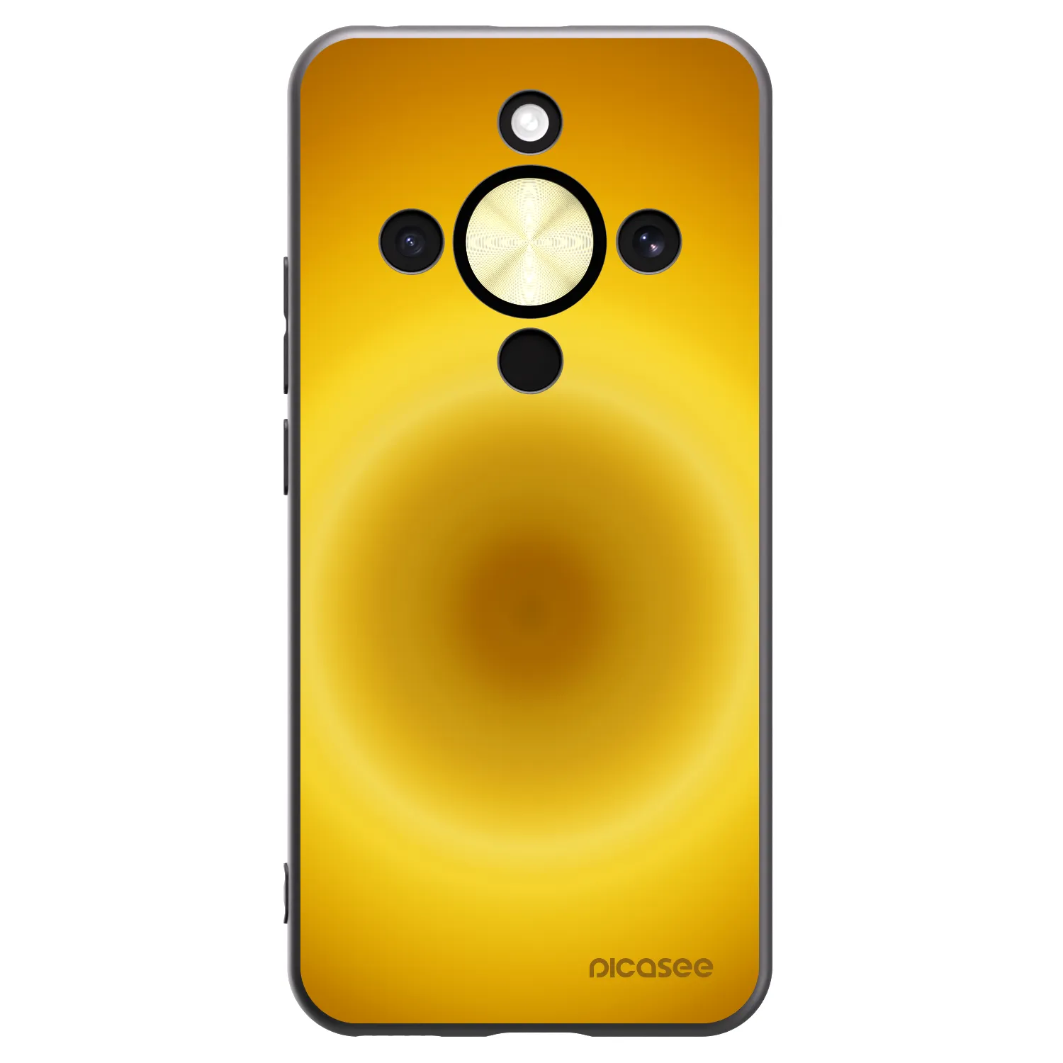 Picasee silikonski črni ovitek za Honor Magic8 Lite 5G - Solar Pulse
