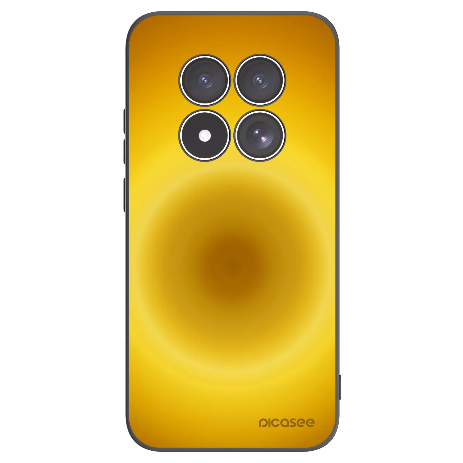 Picasee silikonski črni ovitek za Xiaomi Redmi Note 15 Pro 5G - Solar Pulse