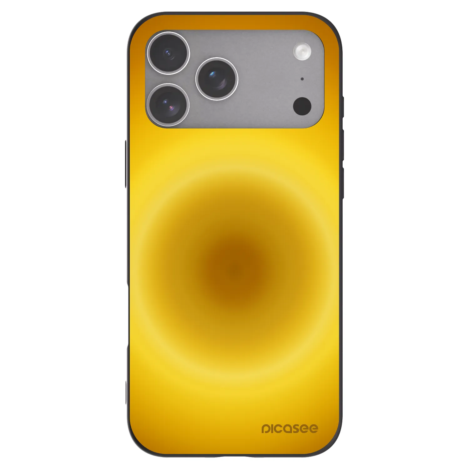Picasee silikonski črni ovitek za Apple iPhone 18 Pro Max - Solar Pulse