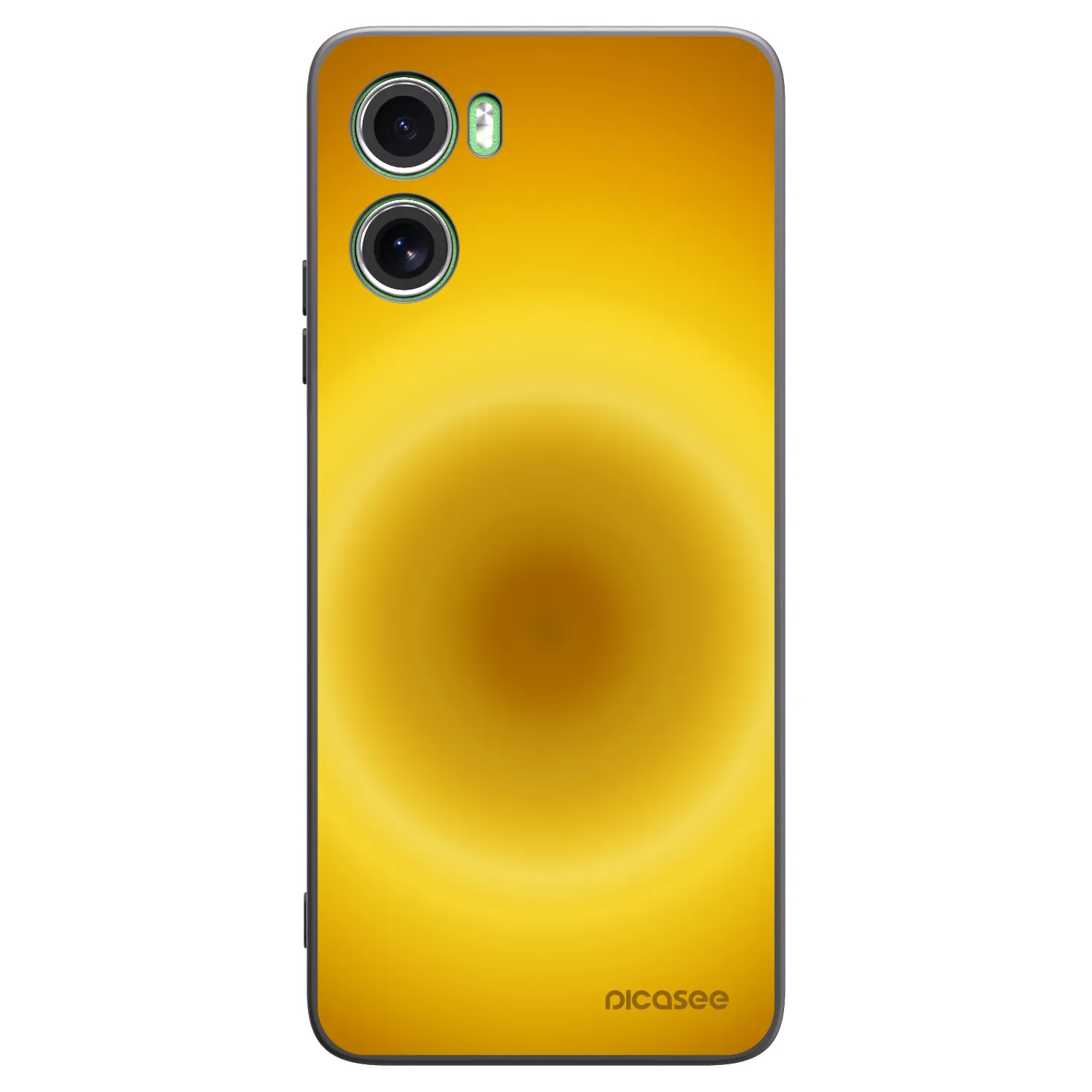 Picasee silikonski črni ovitek za Motorola Moto G06 - Solar Pulse