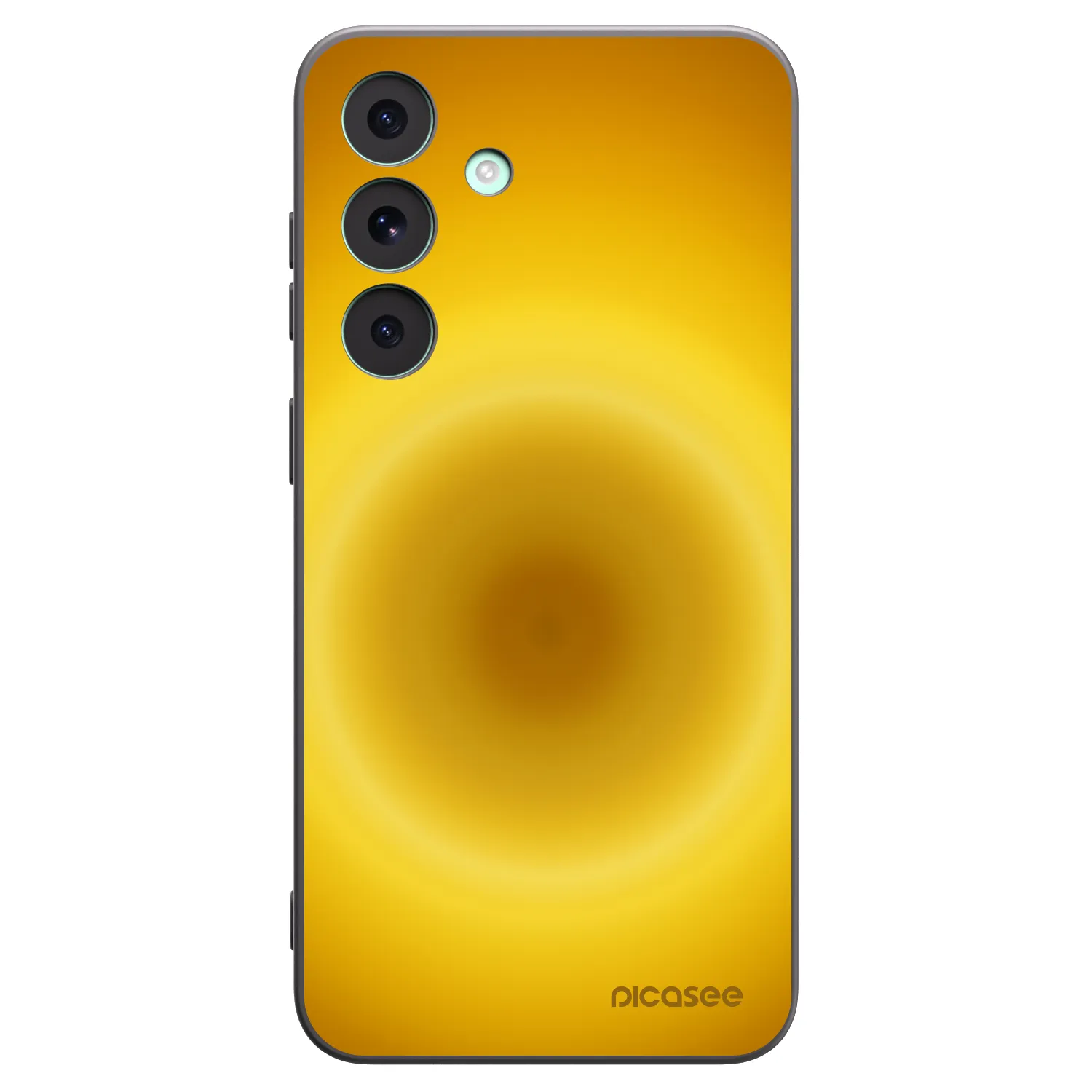 Picasee silikonski črni ovitek za Samsung Galaxy S26 FE - Solar Pulse