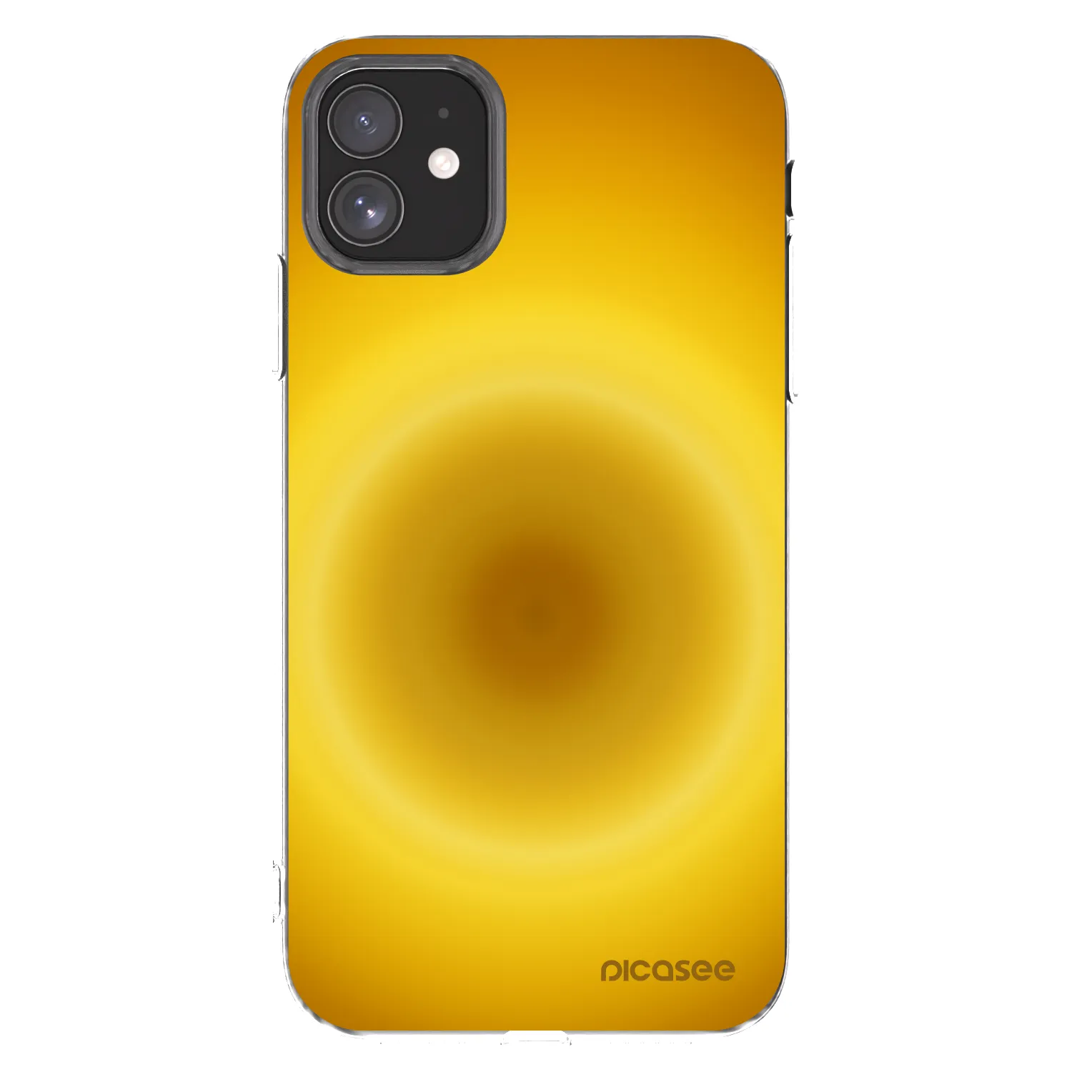 Picasee silikonski prozorni ovitek za Apple iPhone 11 - Solar Pulse