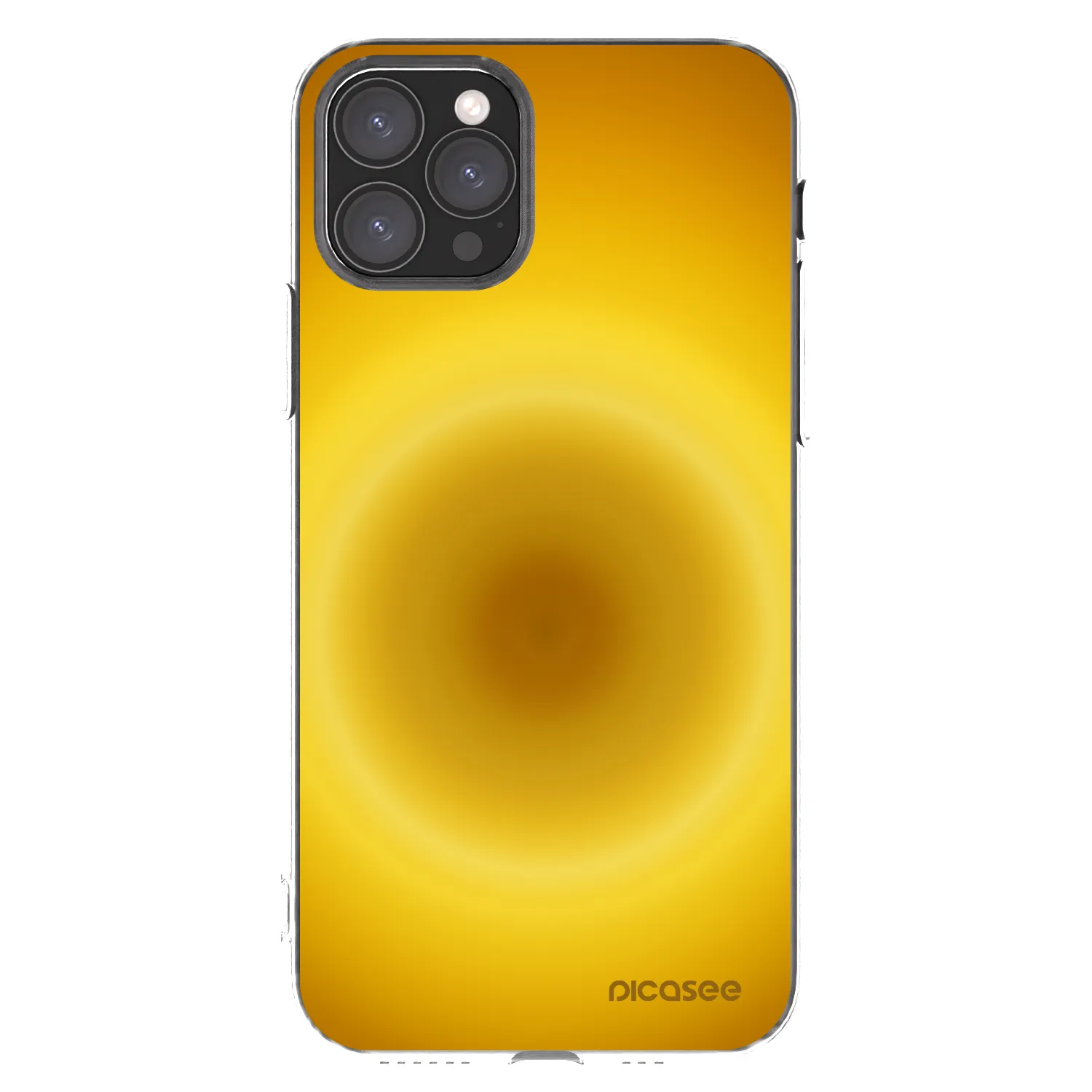 Picasee silikonski prozorni ovitek za Apple iPhone 11 Pro - Solar Pulse
