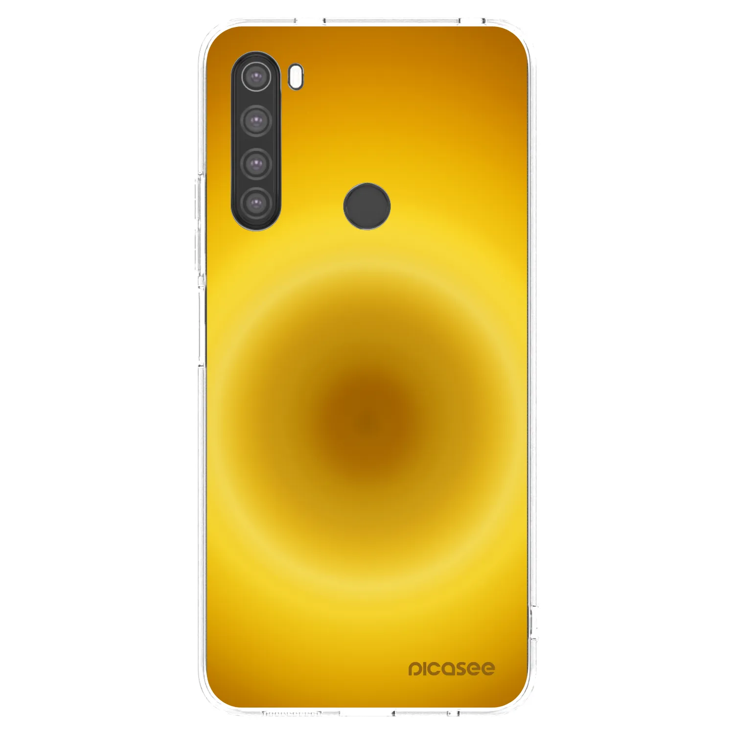 Picasee silikonski prozorni ovitek za Xiaomi Redmi Note 8 - Solar Pulse